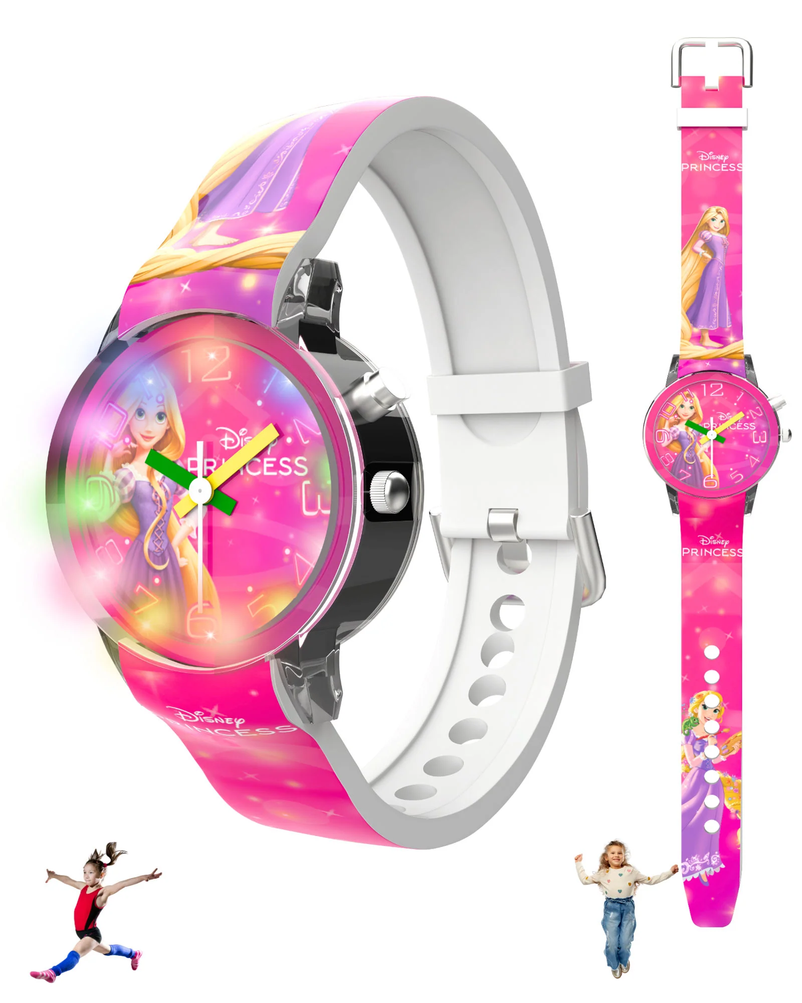 Disney Avengers Analog Kids Watch for Boys and Girls with LED Glowing Light - Image 29