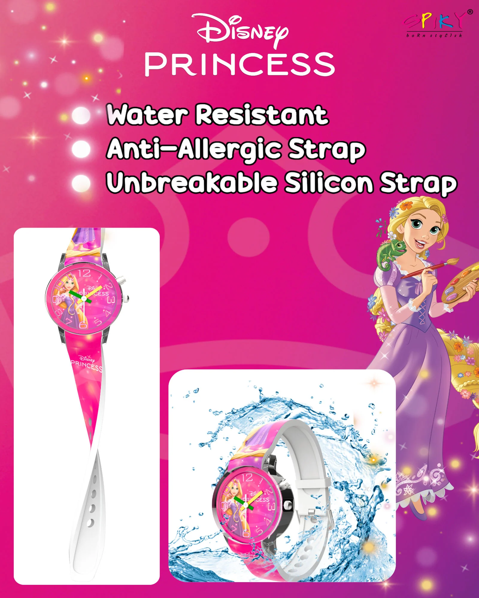 Disney Avengers Analog Kids Watch for Boys and Girls with LED Glowing Light - Image 33