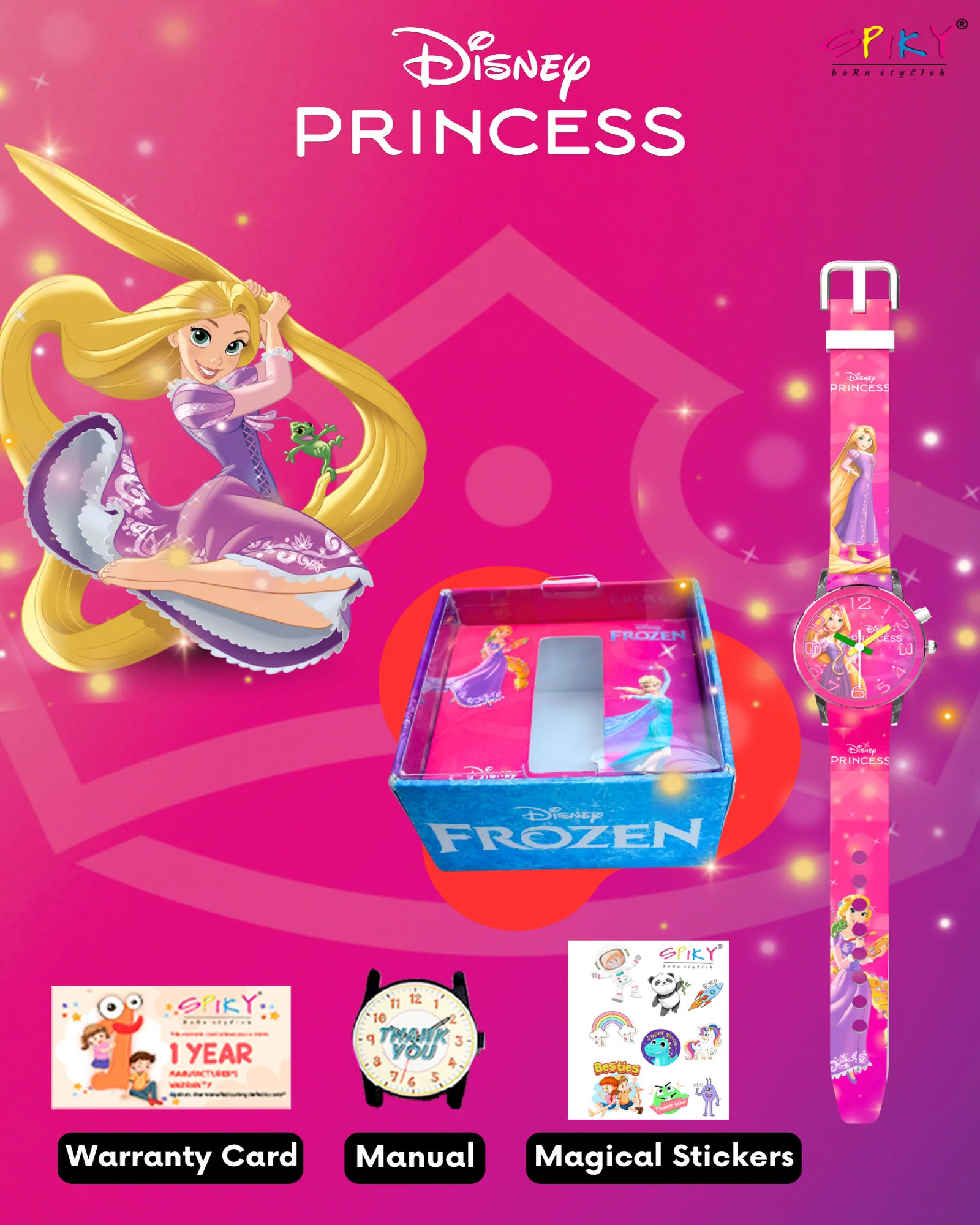 Disney Avengers Analog Kids Watch for Boys and Girls with LED Glowing Light - Image 35