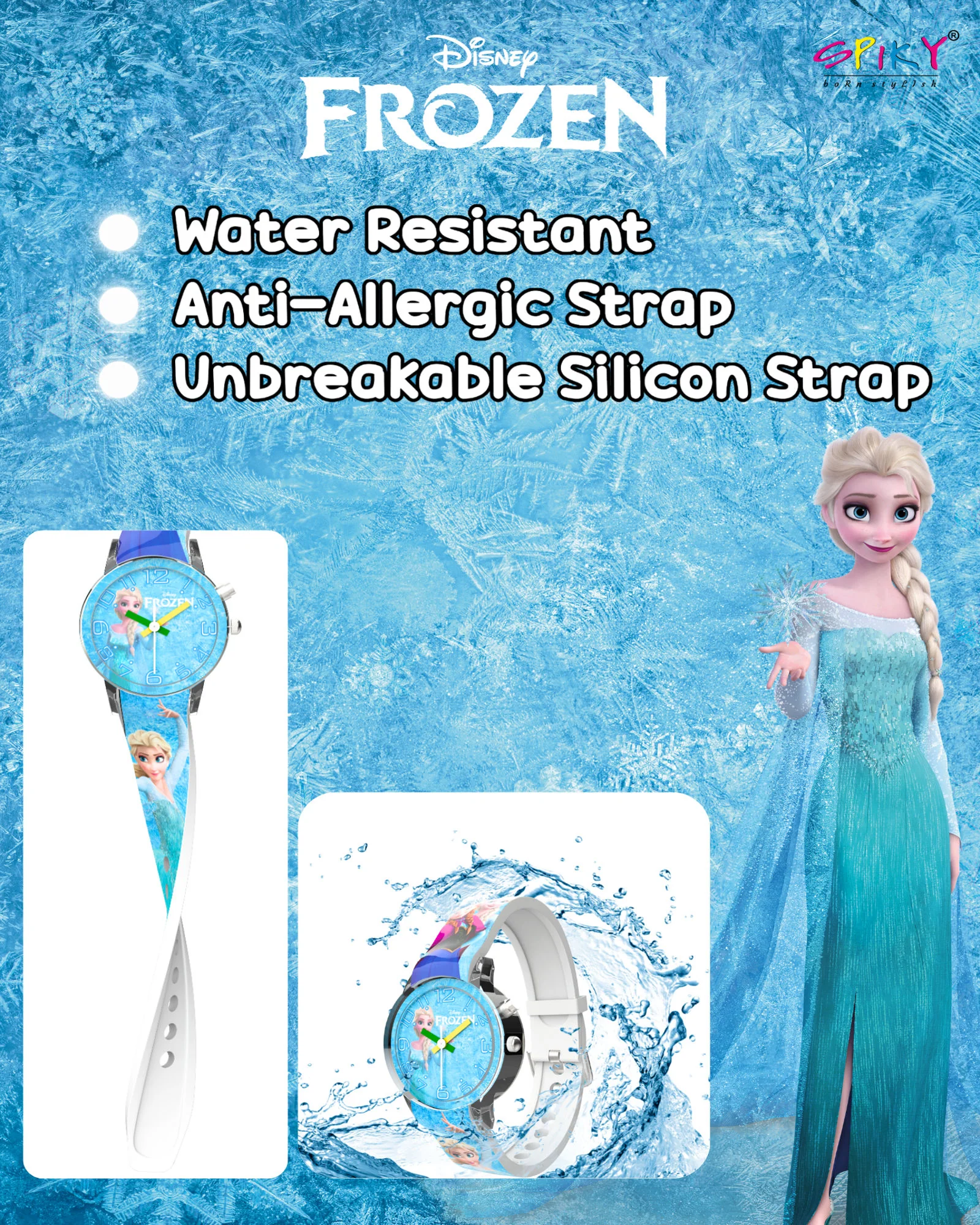 Disney Avengers Analog Kids Watch for Boys and Girls with LED Glowing Light - Image 47