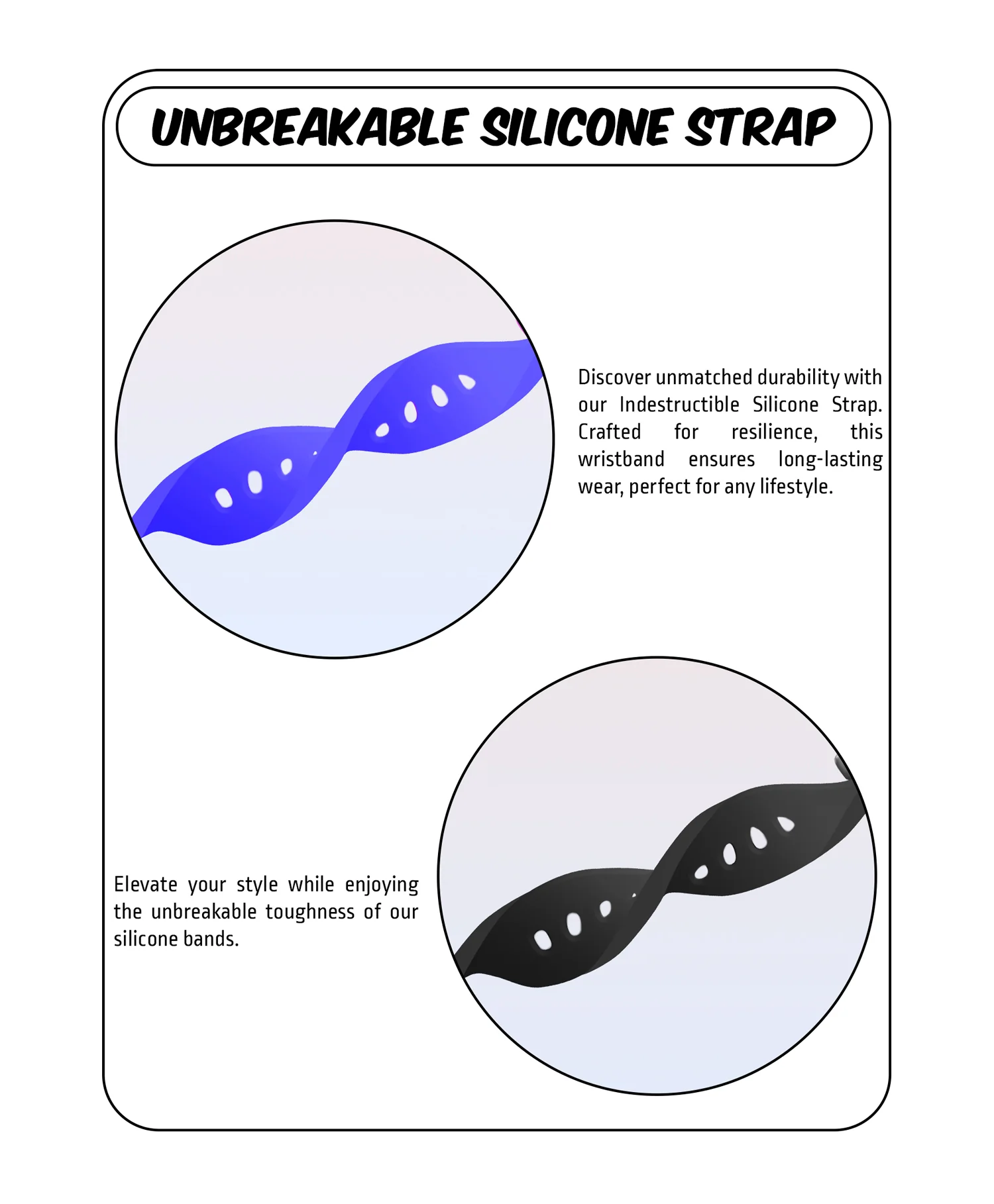 Spiky Combo of Rabbit & Butterfly 3D Cartoon Analog Light Watch - Image 57