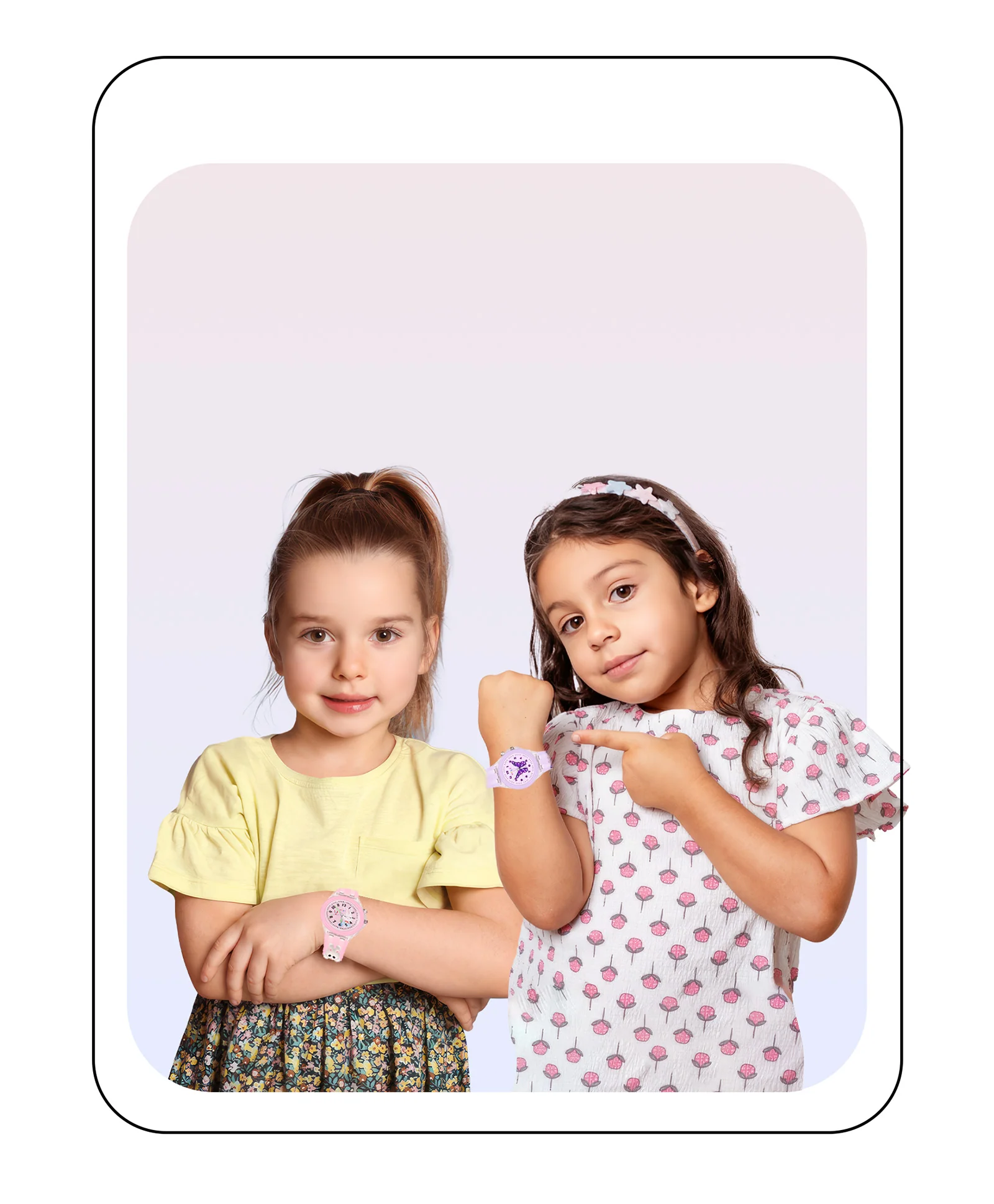 Spiky Combo of Unicorn & Rabbit 3D Cartoon Analog Light Watch - Image 16