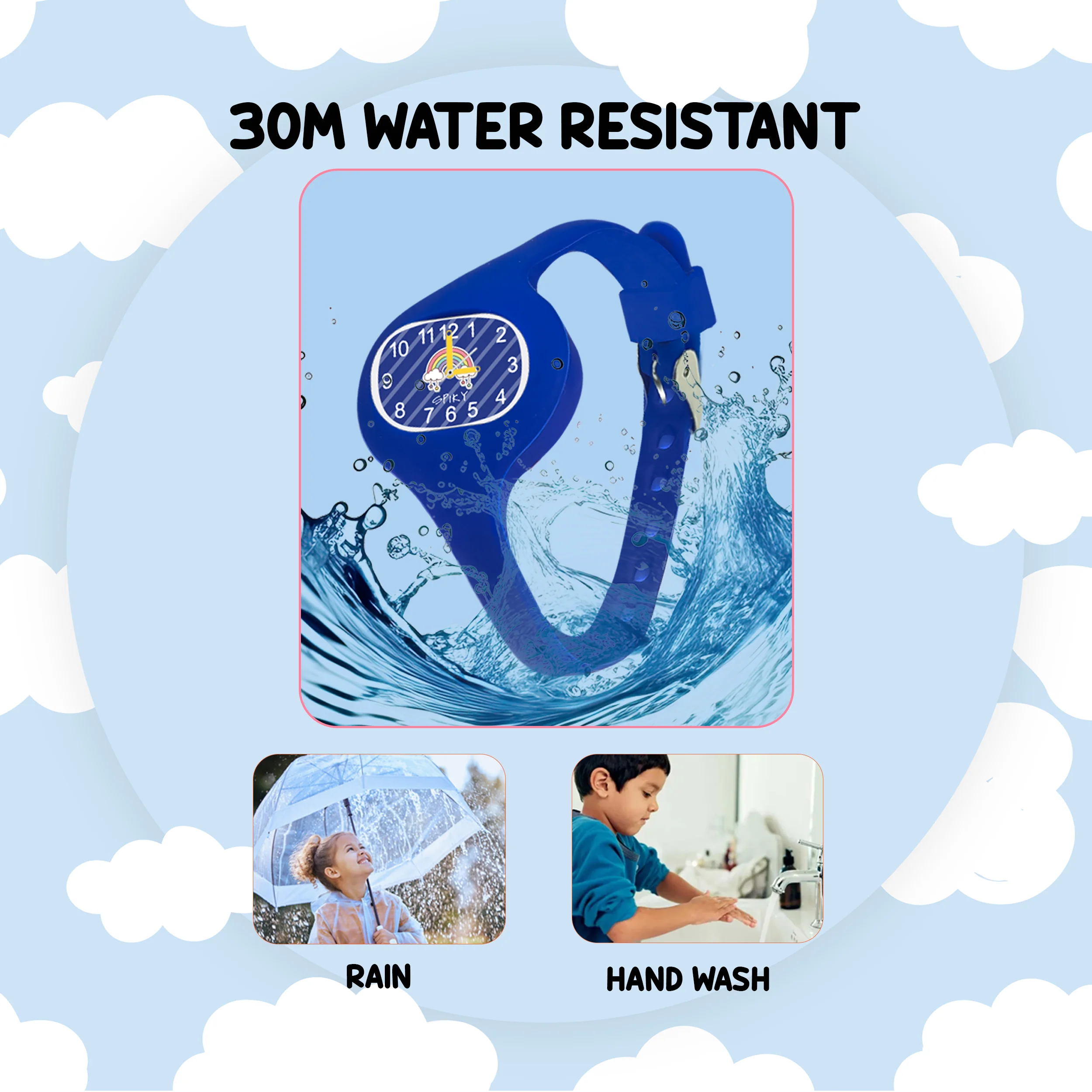 Spiky ALIEN Unique Oval Stylish Analog Kids Watch - Image 39