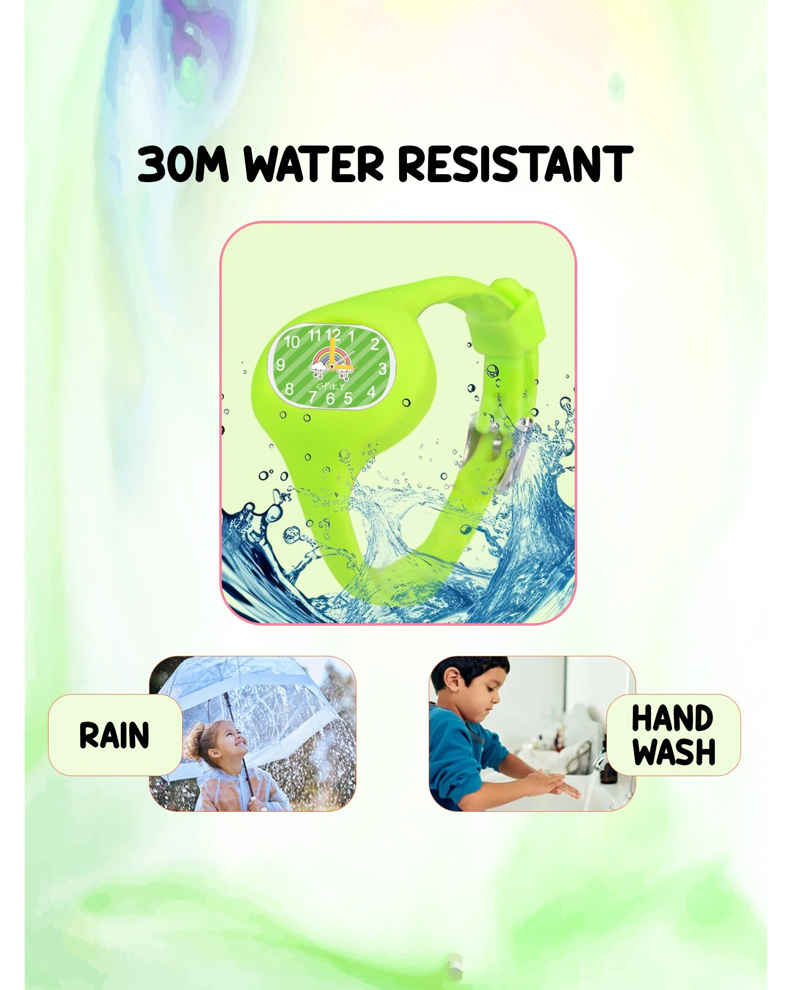 Spiky ALIEN Unique Oval Stylish Analog Kids Watch - Image 11