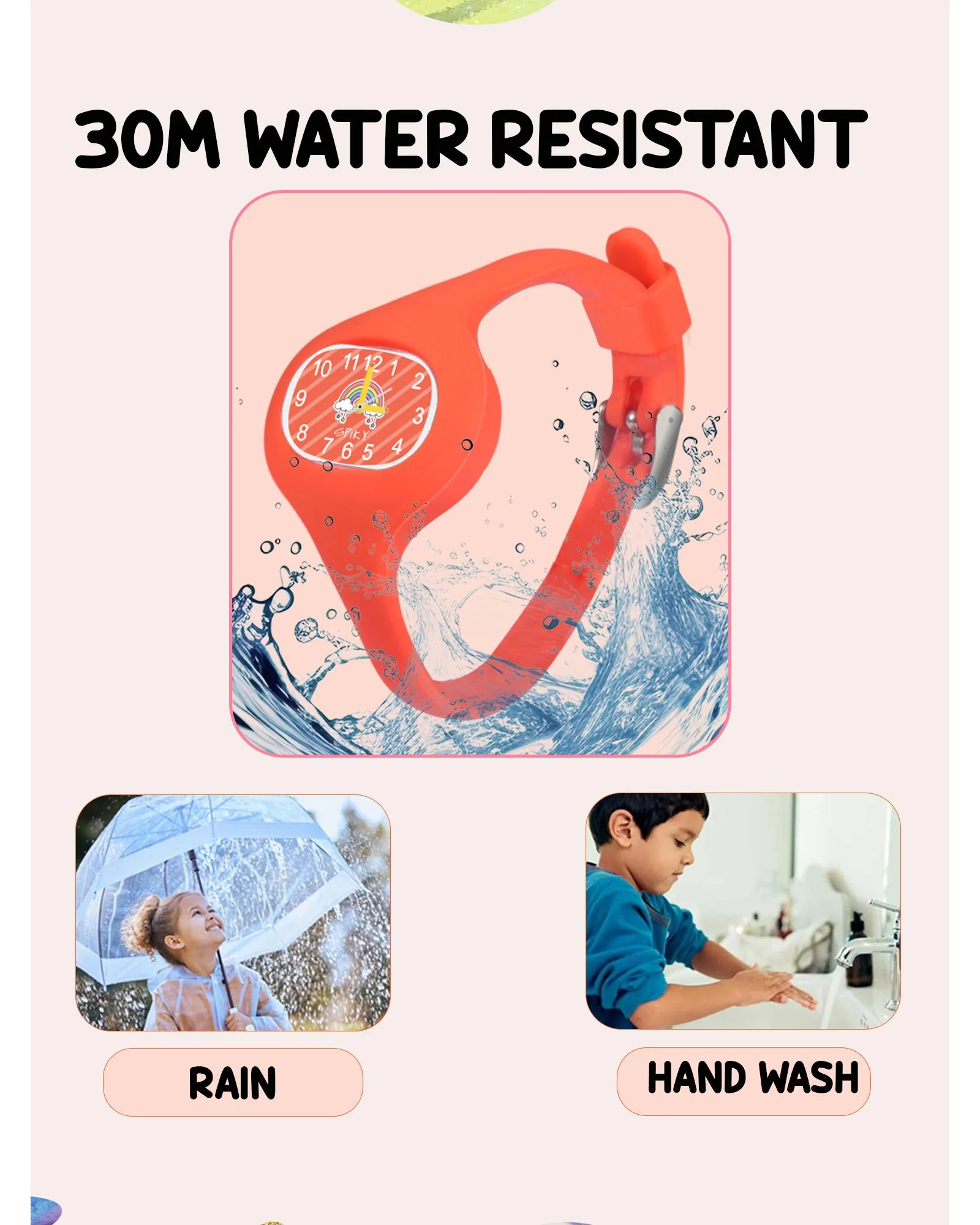 Spiky ALIEN Unique Oval Stylish Analog Kids Watch - Image 46