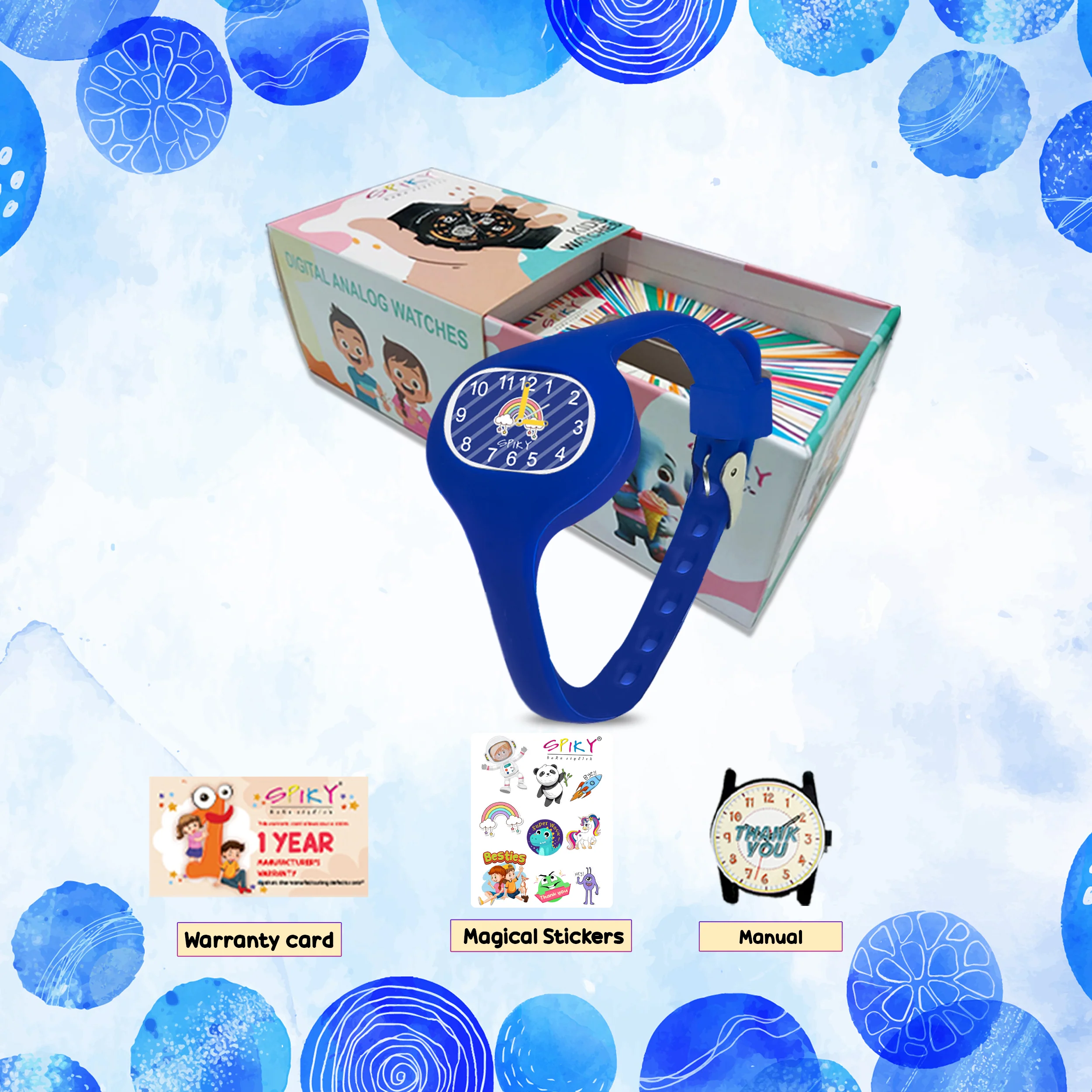 Spiky ALIEN Unique Oval Stylish Analog Kids Watch - Image 21