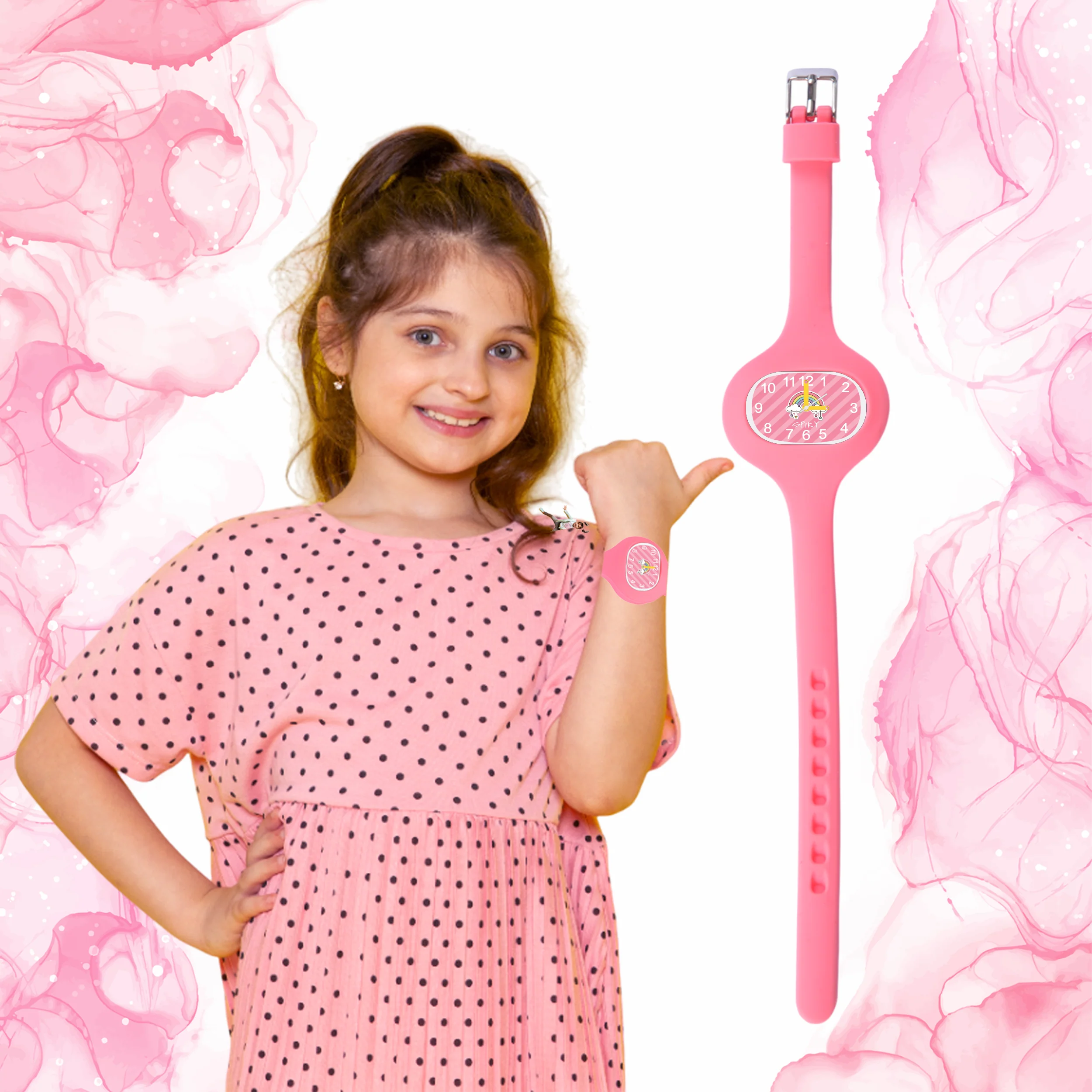 Spiky ALIEN Unique Oval Stylish Analog Kids Watch - Image 38