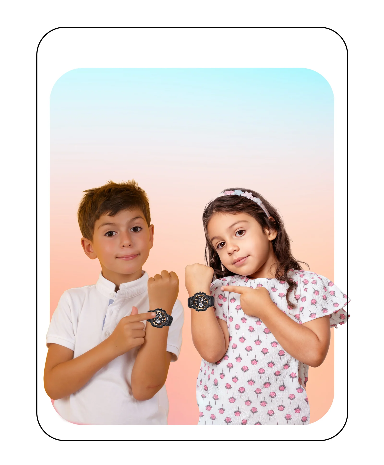 Spiky Eva6 Analog & Digital Sporty Watch - Image 16