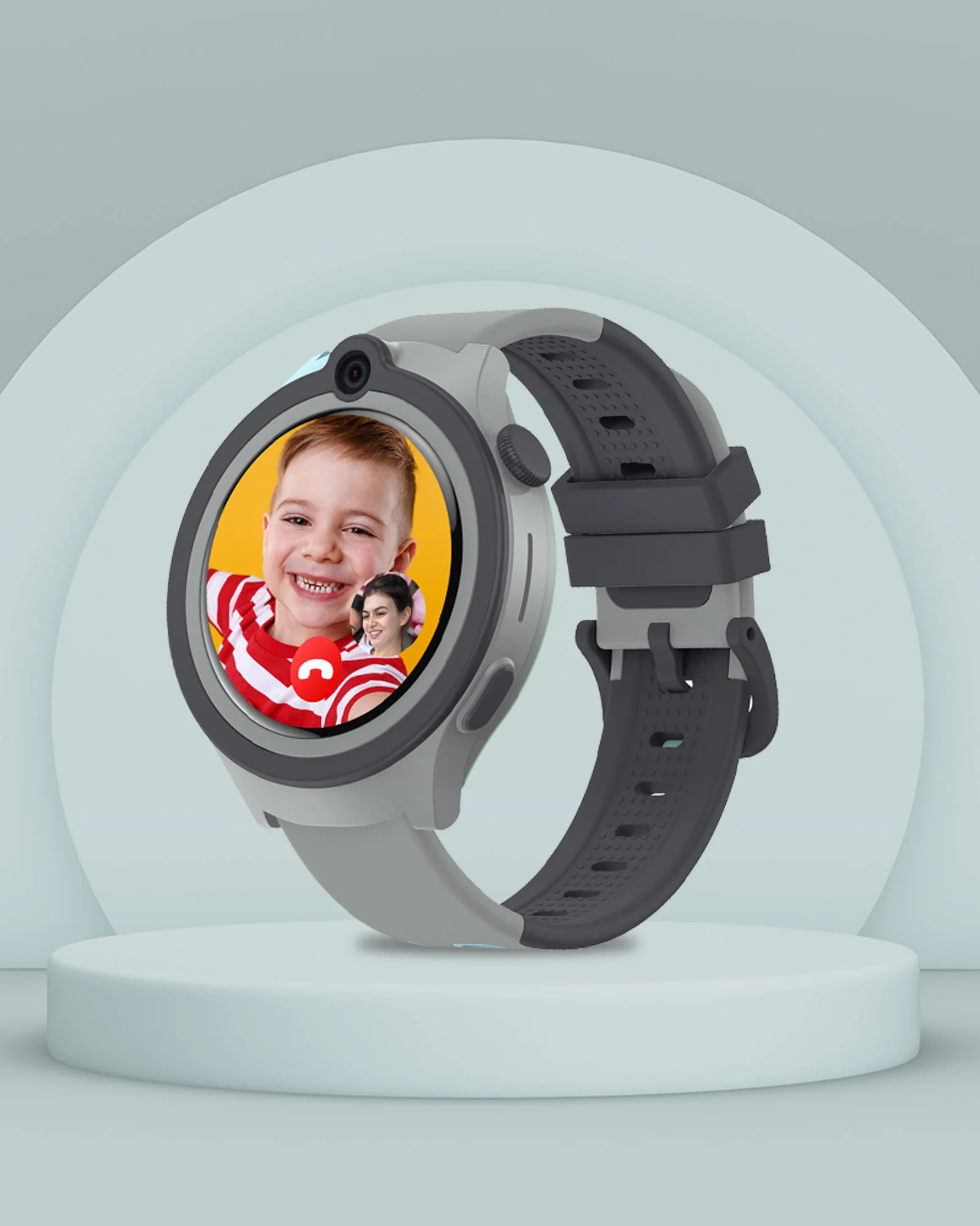 Spiky Cacus 4g Video & Voice Calling Smartwatch with GPS  - Blue - Image 21