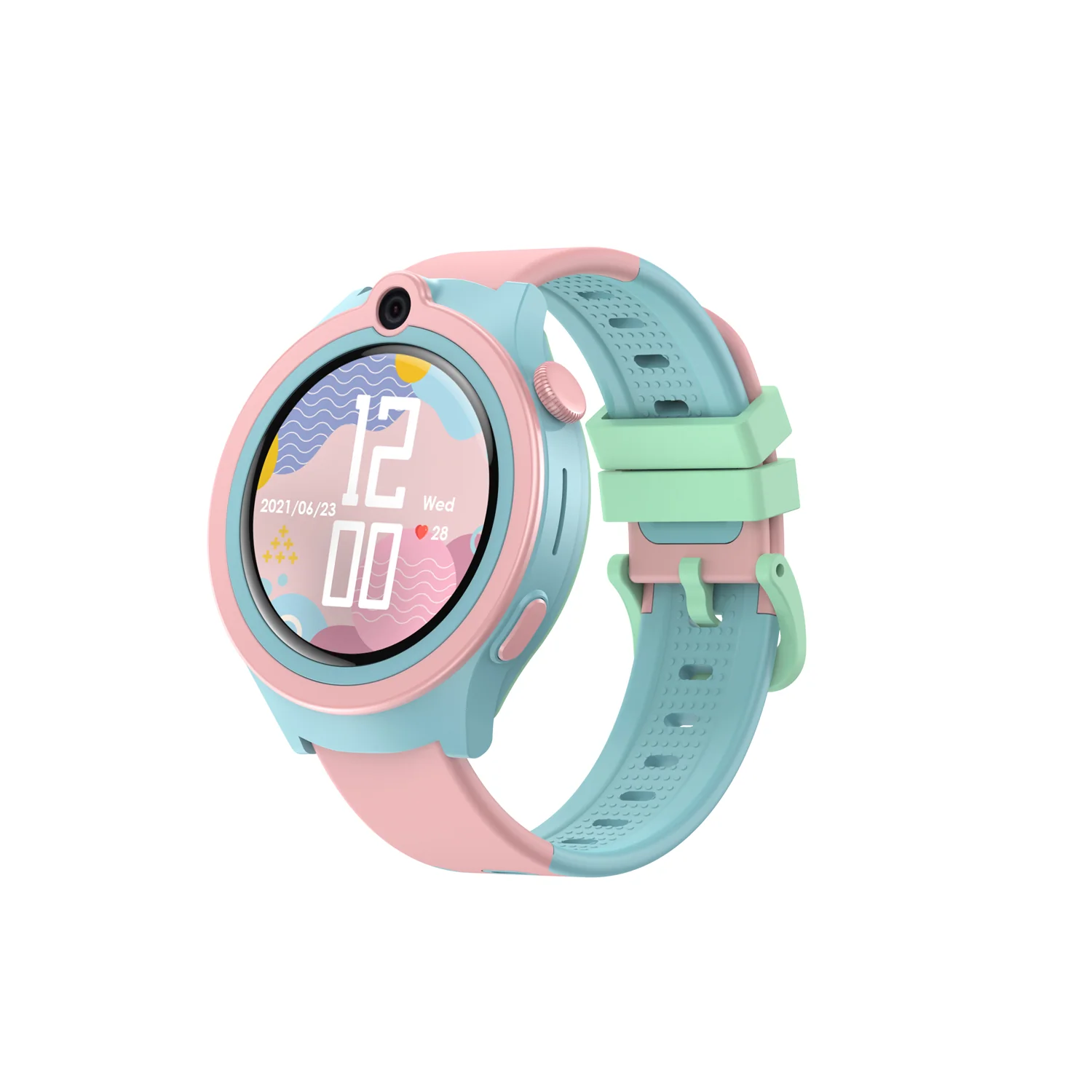 Spiky Cacus 4g Video & Voice Calling Smartwatch with GPS  - Purple - Image 39