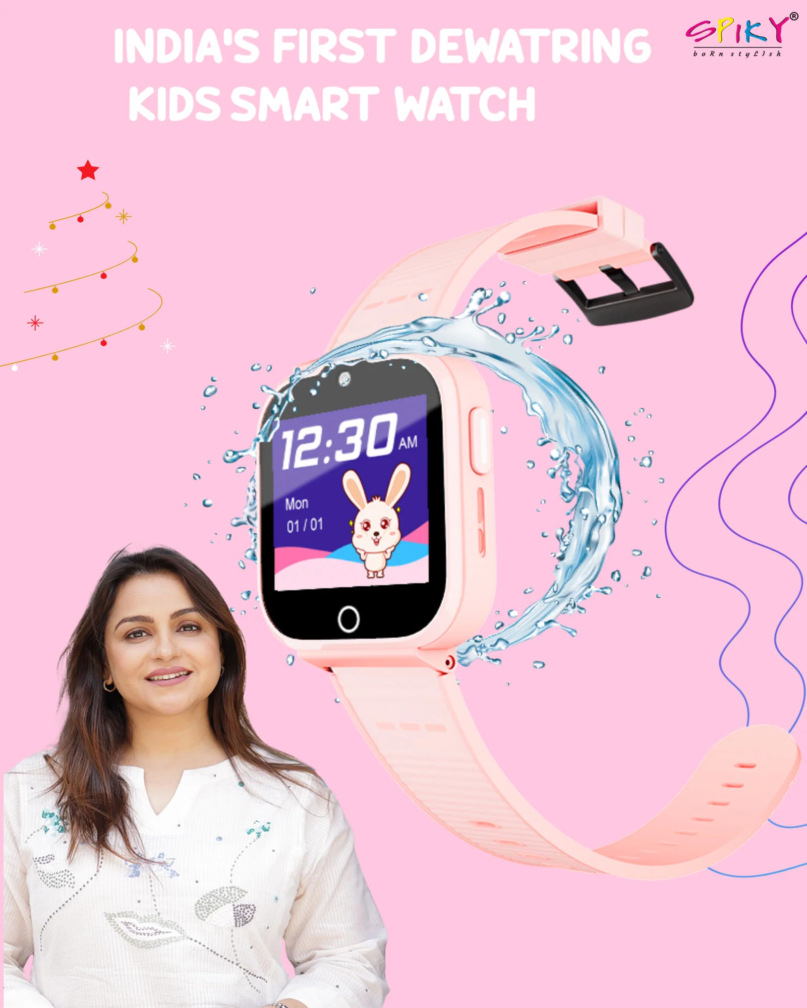 Spiky 4G Cyclops 4g Voice Calling Kids Smartwatch - Image 31