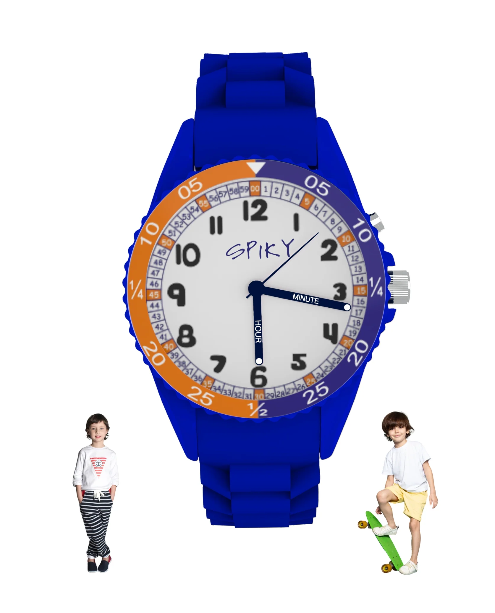 Spiky EVA30 Round Sports Analog Kids Watch - Image 15