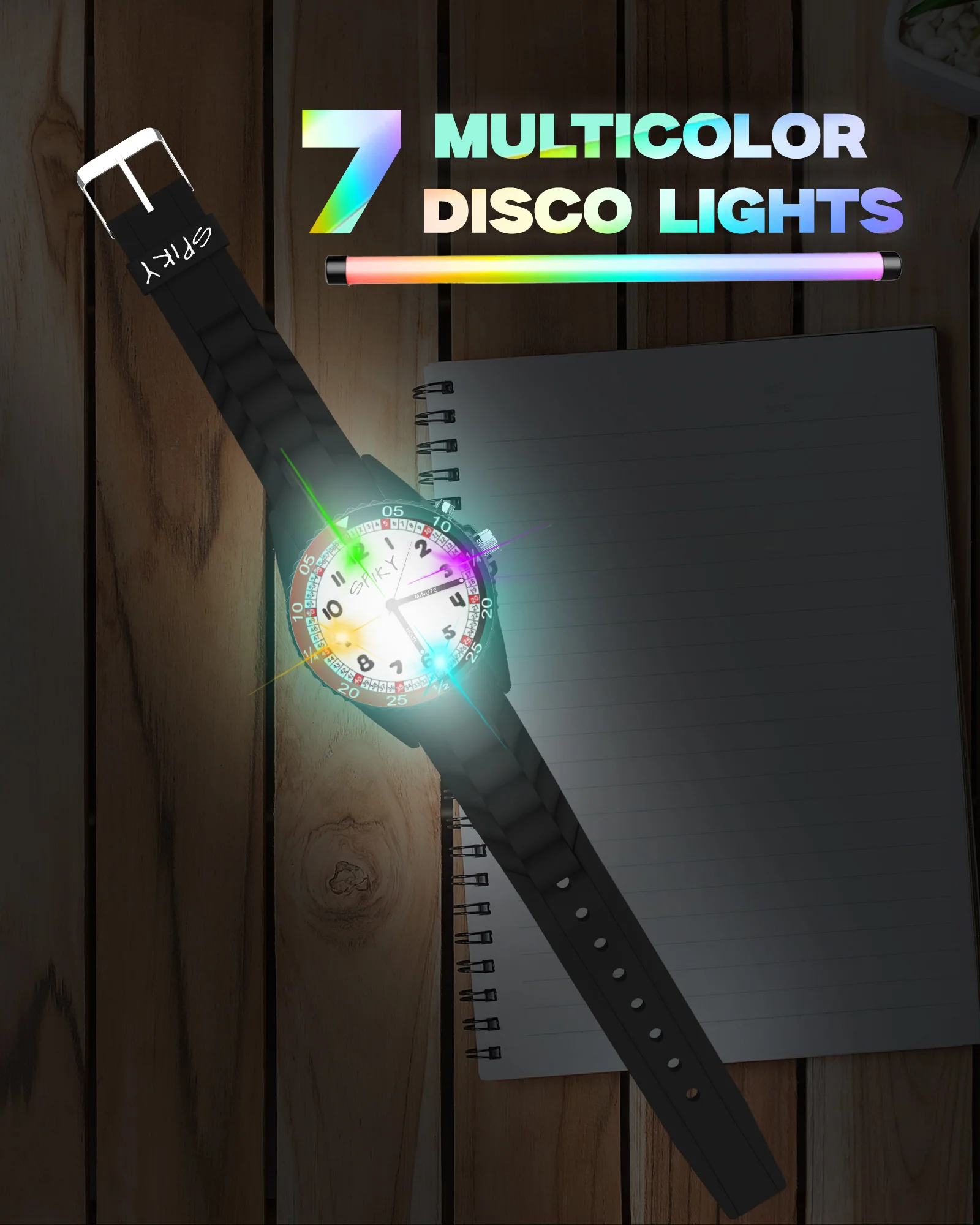 Spiky EVA30 Round Sports Analog Kids Watch - Image 23