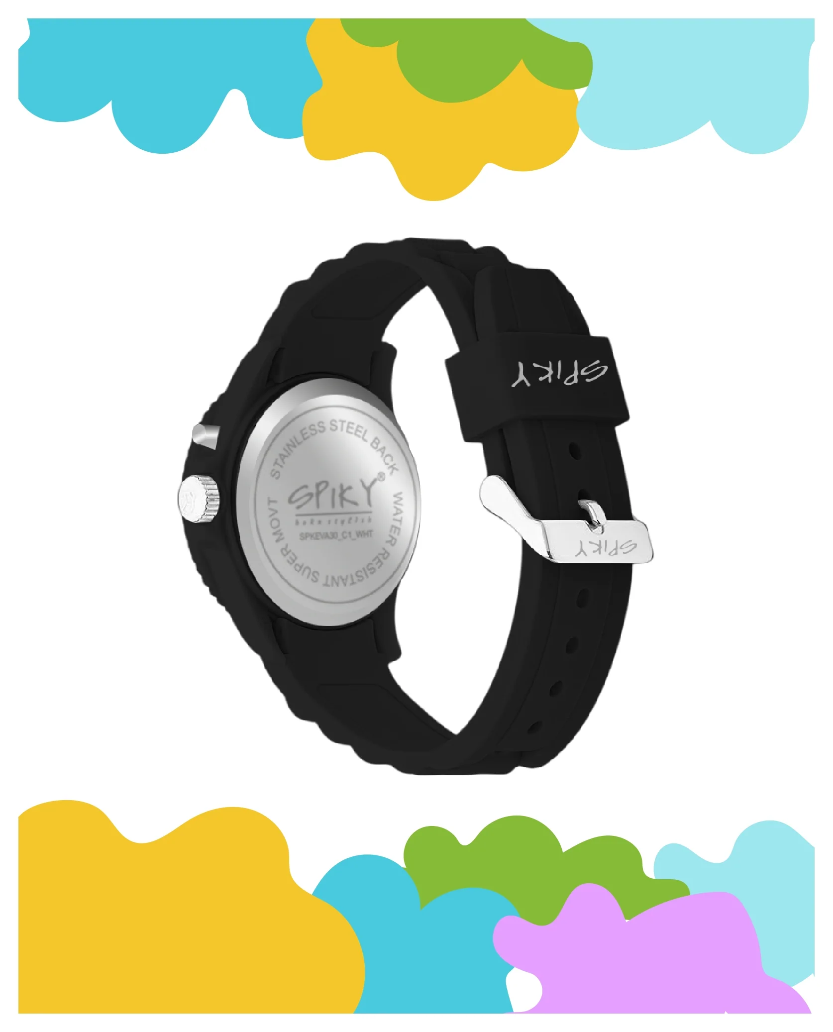 Spiky EVA30 Round Sports Analog Kids Watch - Image 27