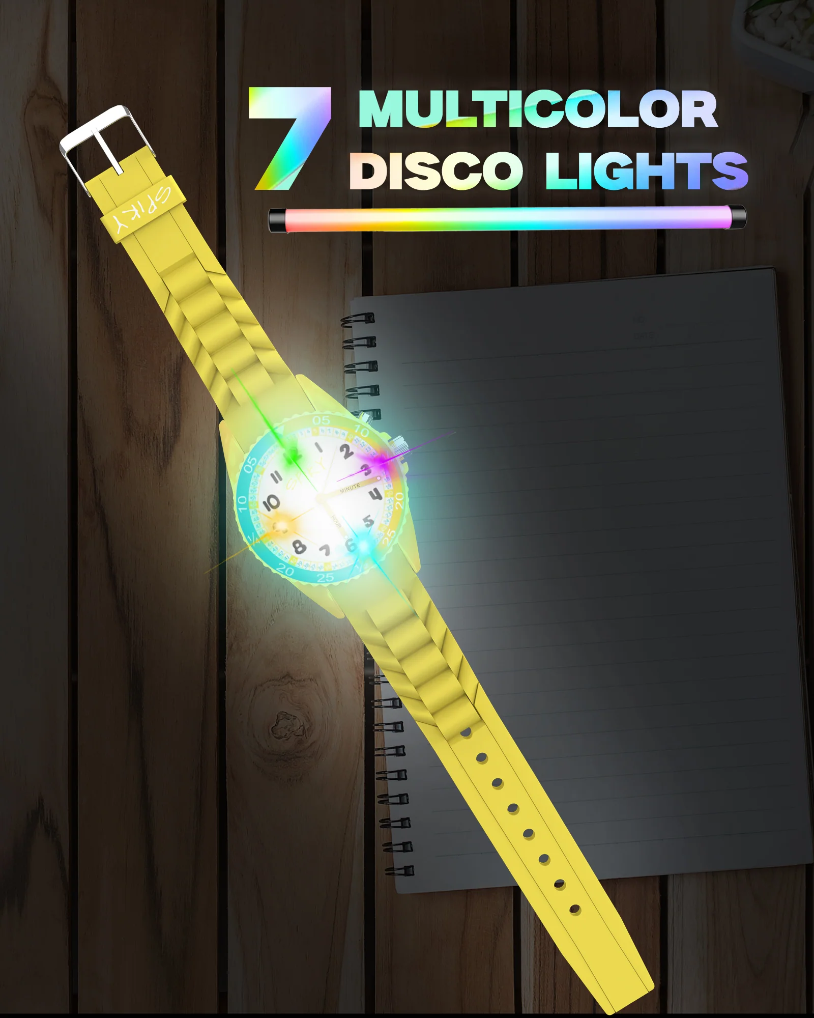 Spiky EVA30 Round Sports Analog Kids Watch - Image 37