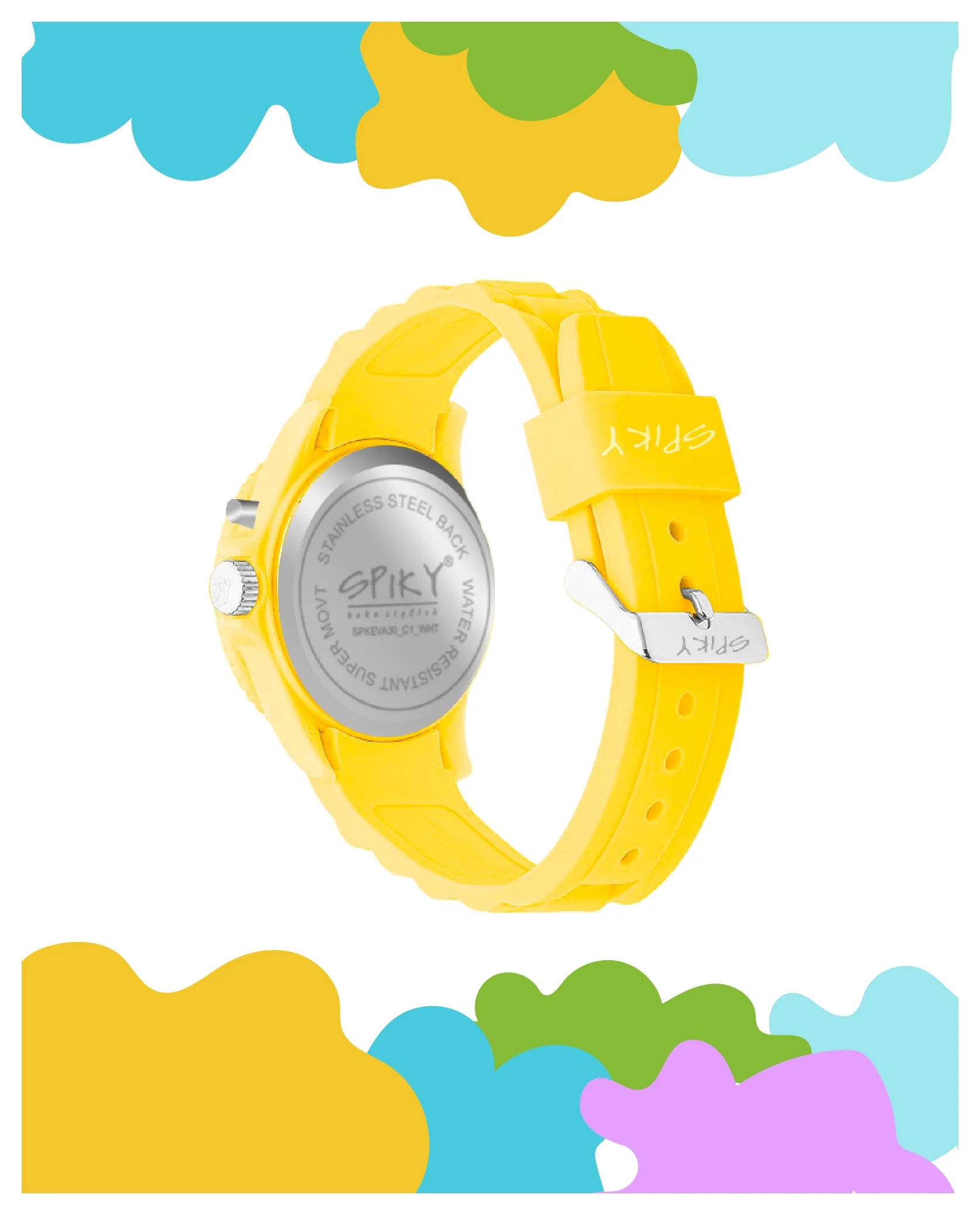 Spiky EVA30 Round Sports Analog Kids Watch - Image 41