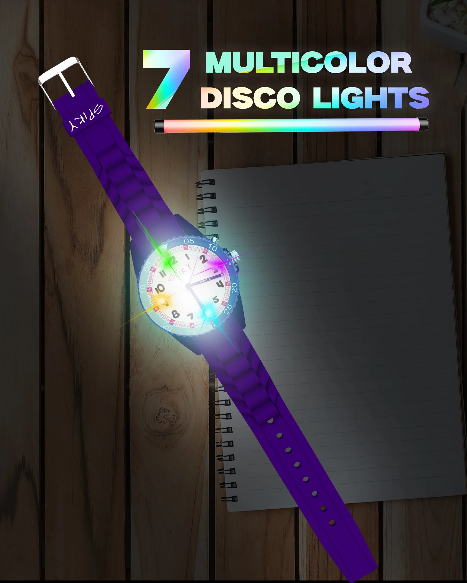 Spiky EVA30 Round Sports Analog Kids Watch - Image 9