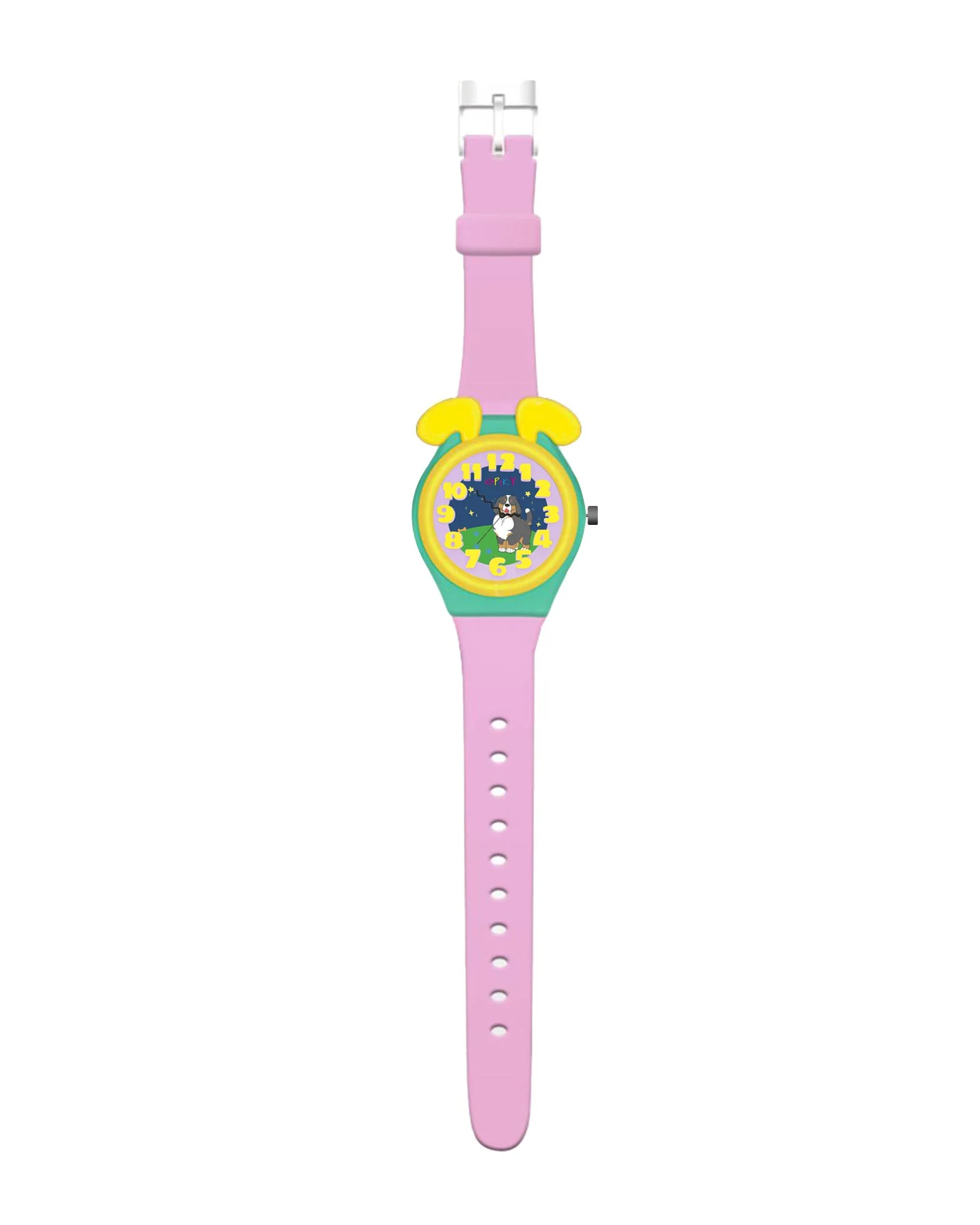 Spiky Fun & Cute Design Analog Kids Watch EVA35 - Image 15