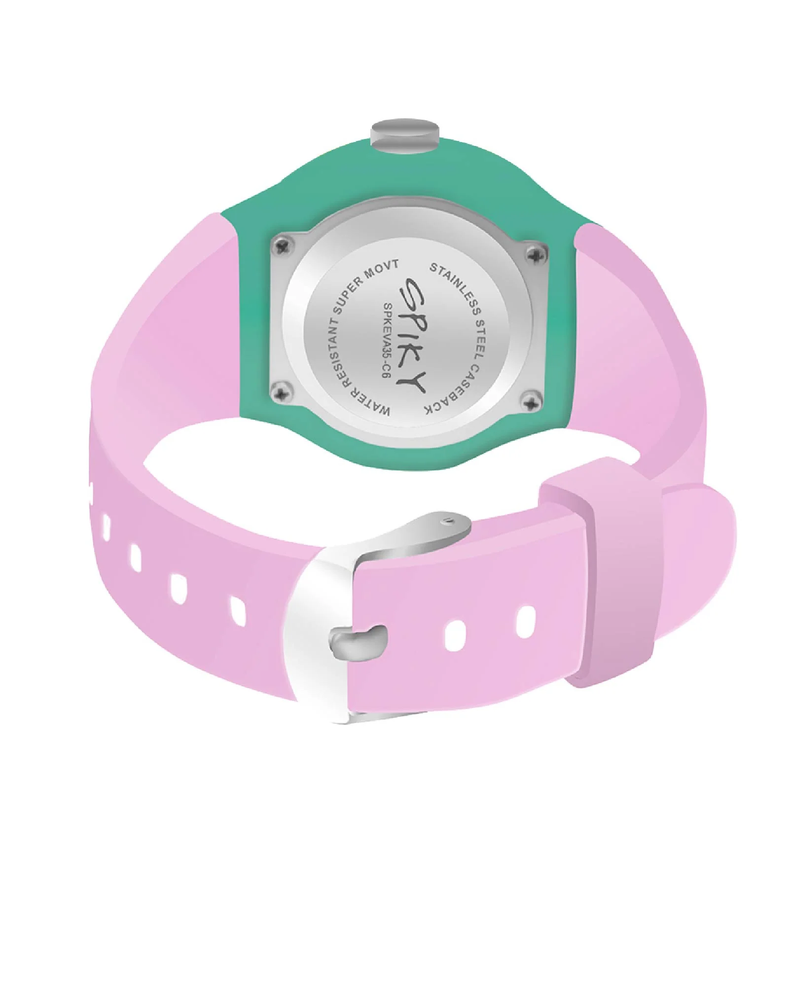 Spiky Fun & Cute Design Analog Kids Watch EVA35 - Image 16