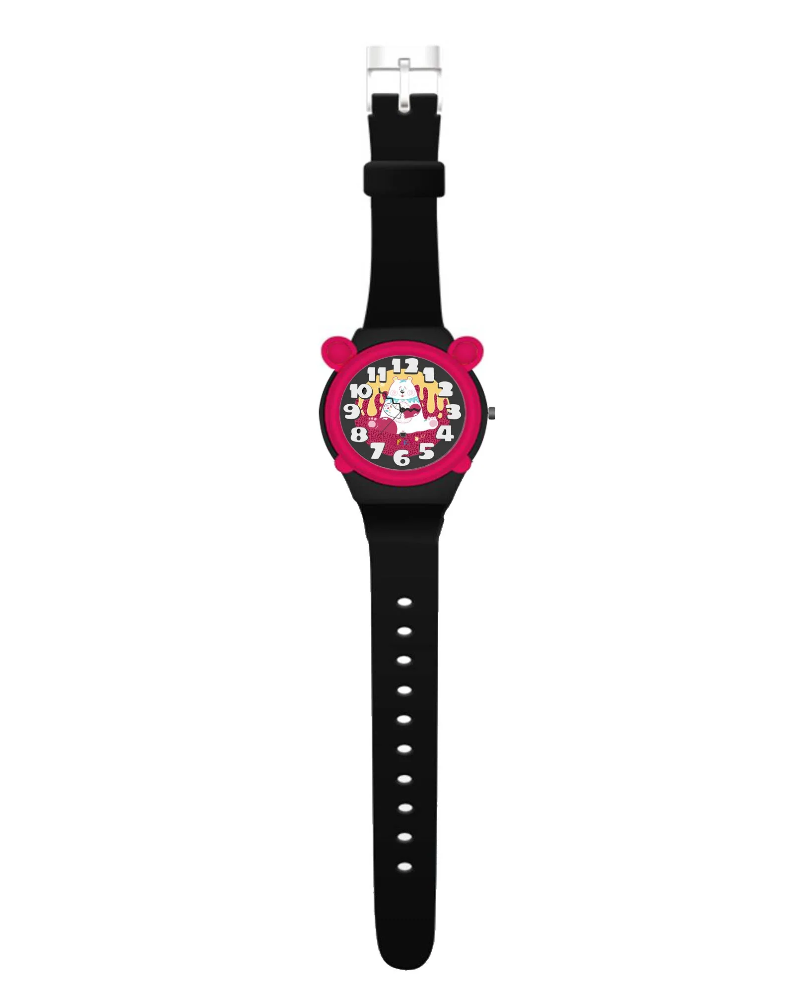 Spiky Fun & Cute Design Analog Kids Watch EVA35 - Image 44