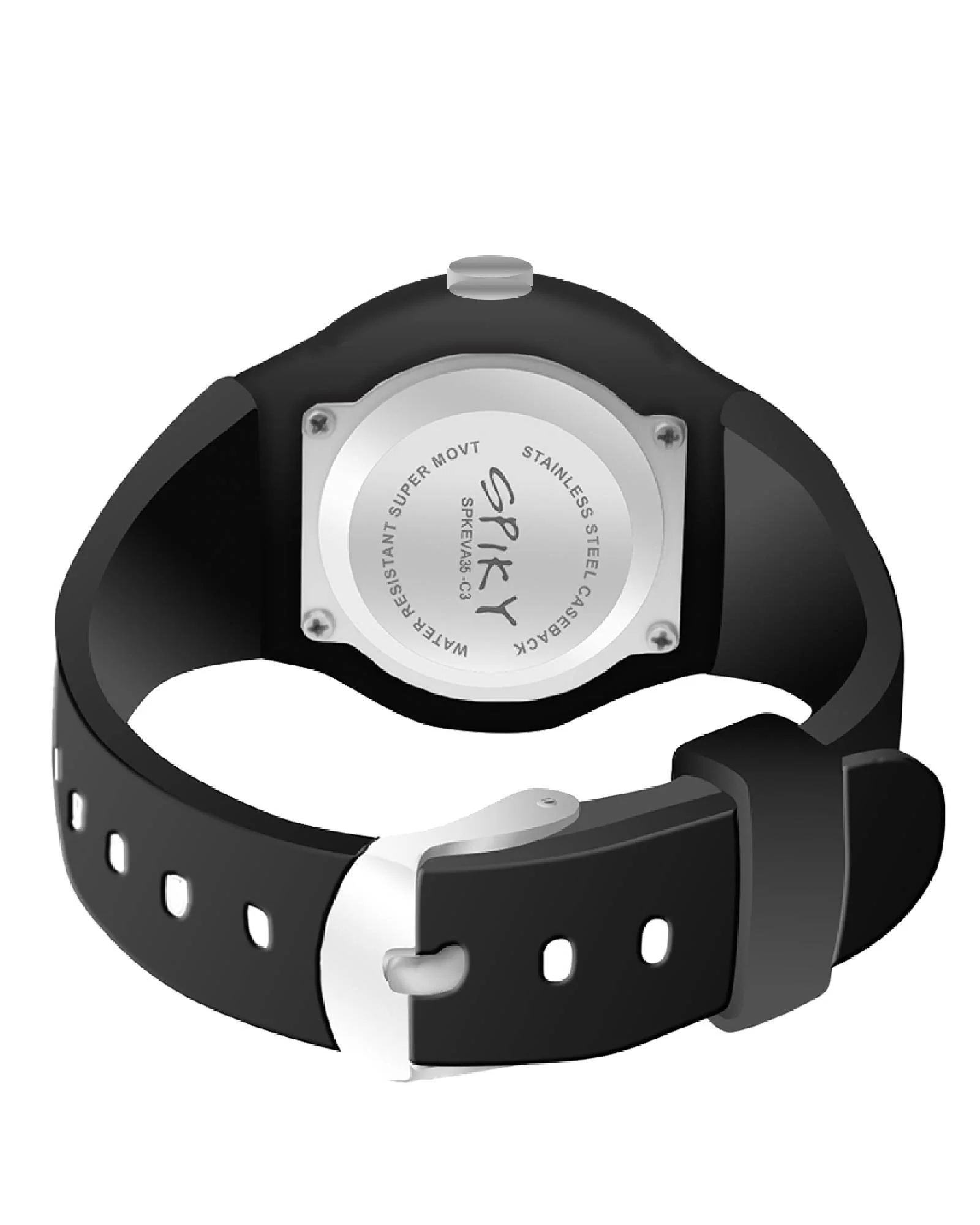 Spiky Fun & Cute Design Analog Kids Watch EVA35 - Image 45