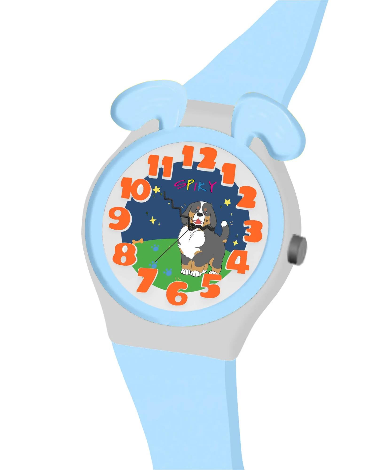 Spiky Fun & Cute Design Analog Kids Watch EVA35 - Image 47