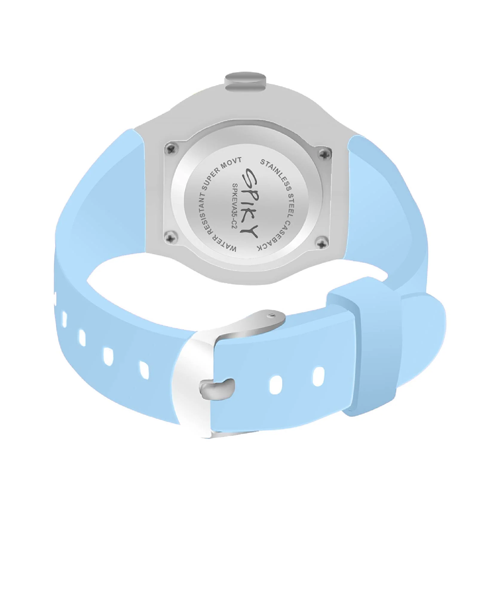 Spiky Fun & Cute Design Analog Kids Watch EVA35 - Image 53
