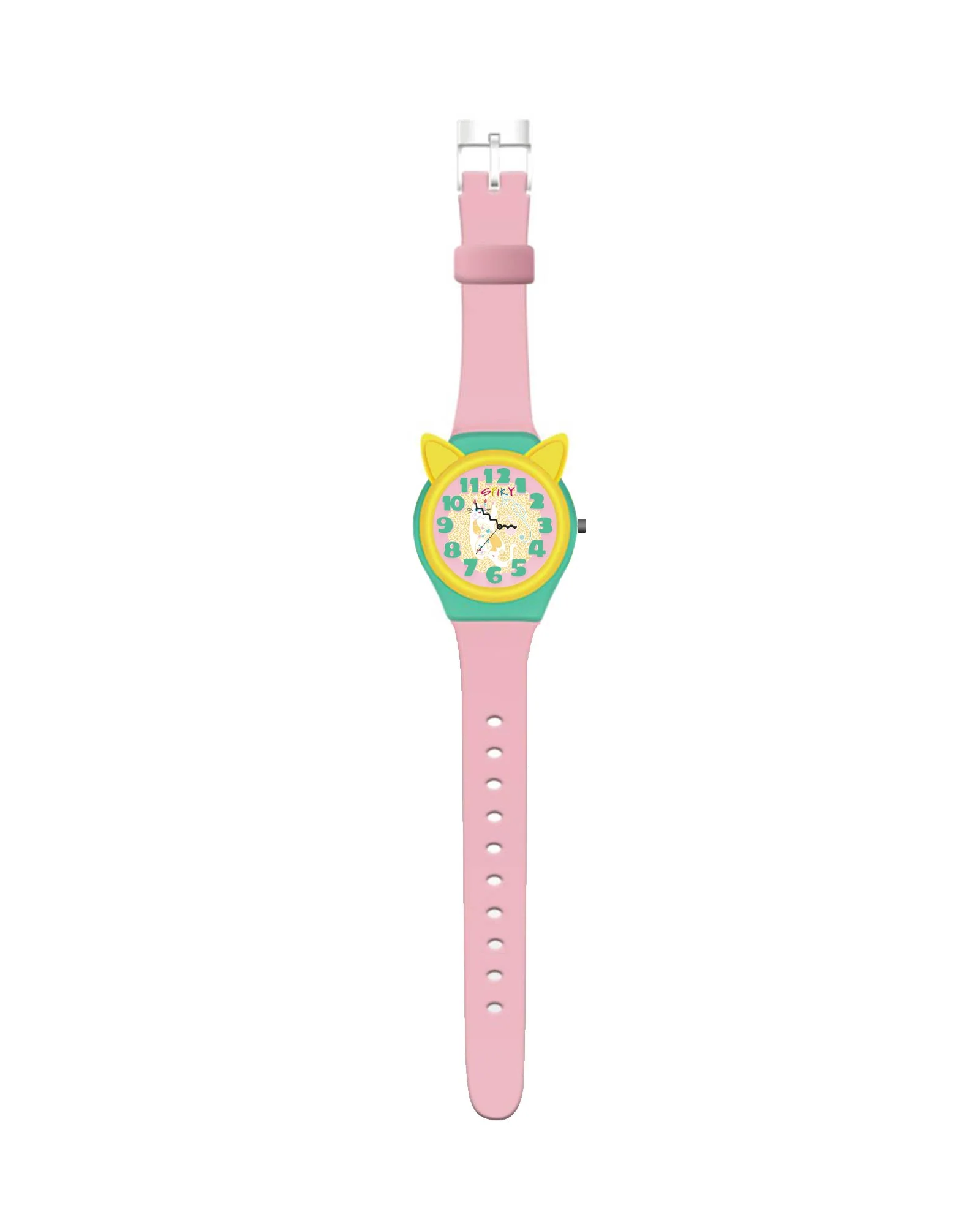 Spiky Fun & Cute Design Analog Kids Watch EVA35 - Image 35