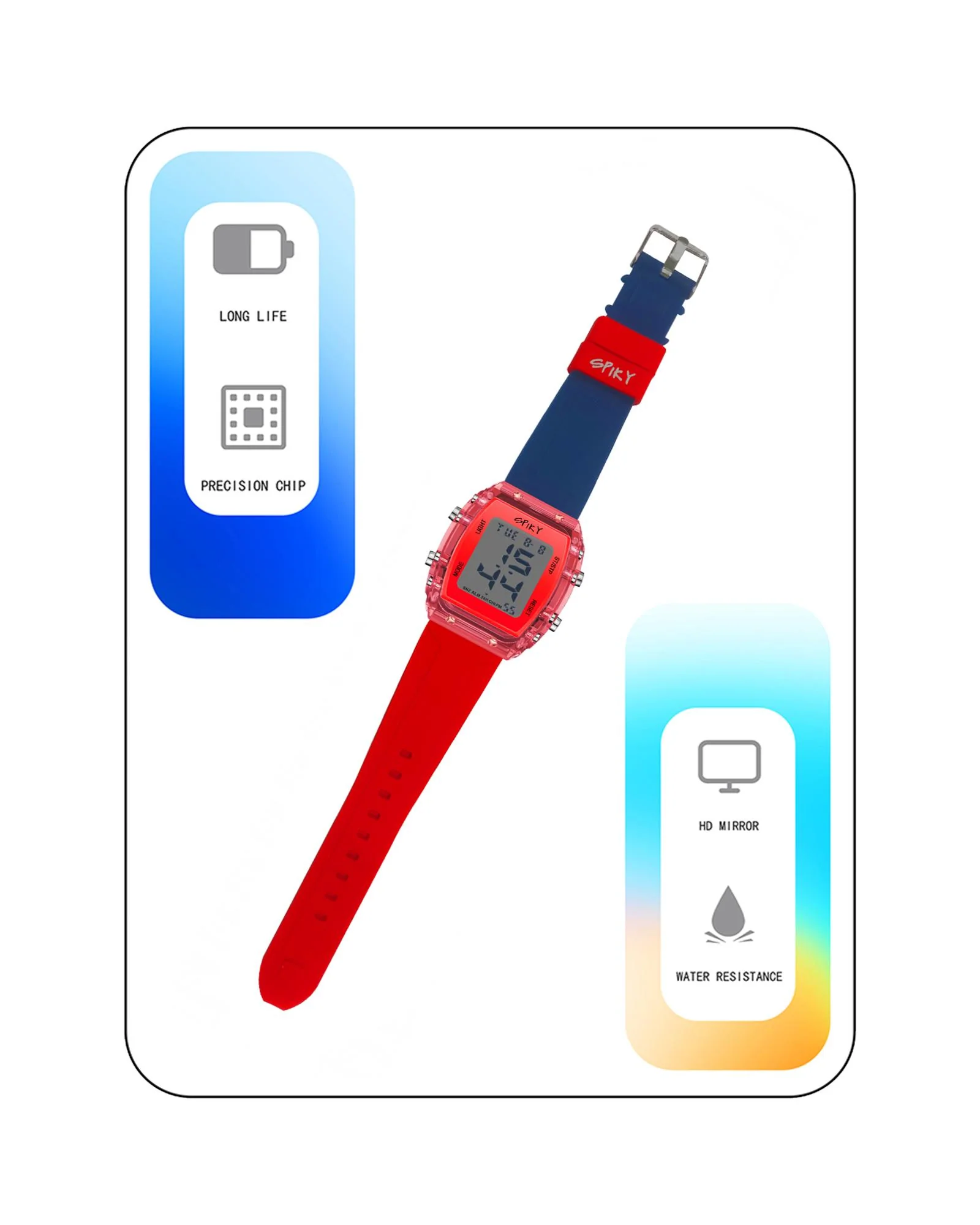 Spiky Digital Sports Watch for Kids EVA36 - Image 39