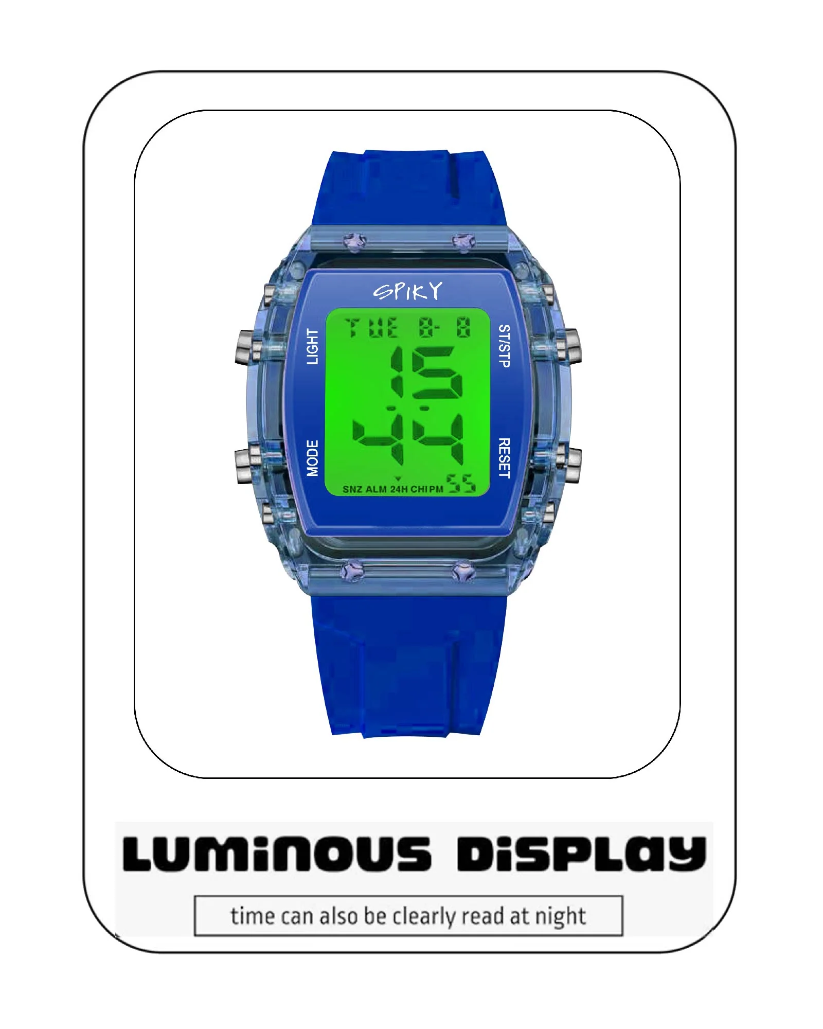 Spiky Digital Sports Watch for Kids EVA36 - Image 13