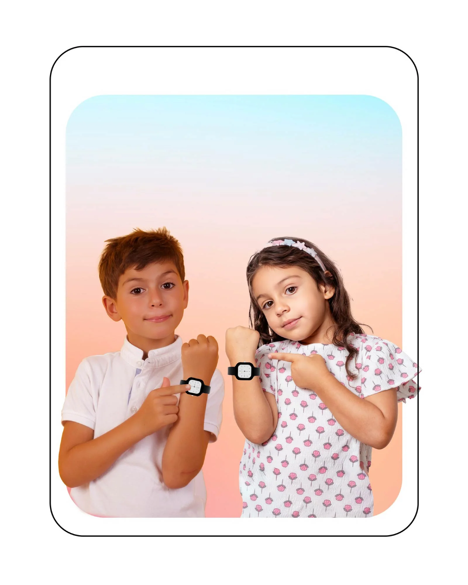 Spiky Square Stylish Analog Watch for Kids EVA37 - Image 14