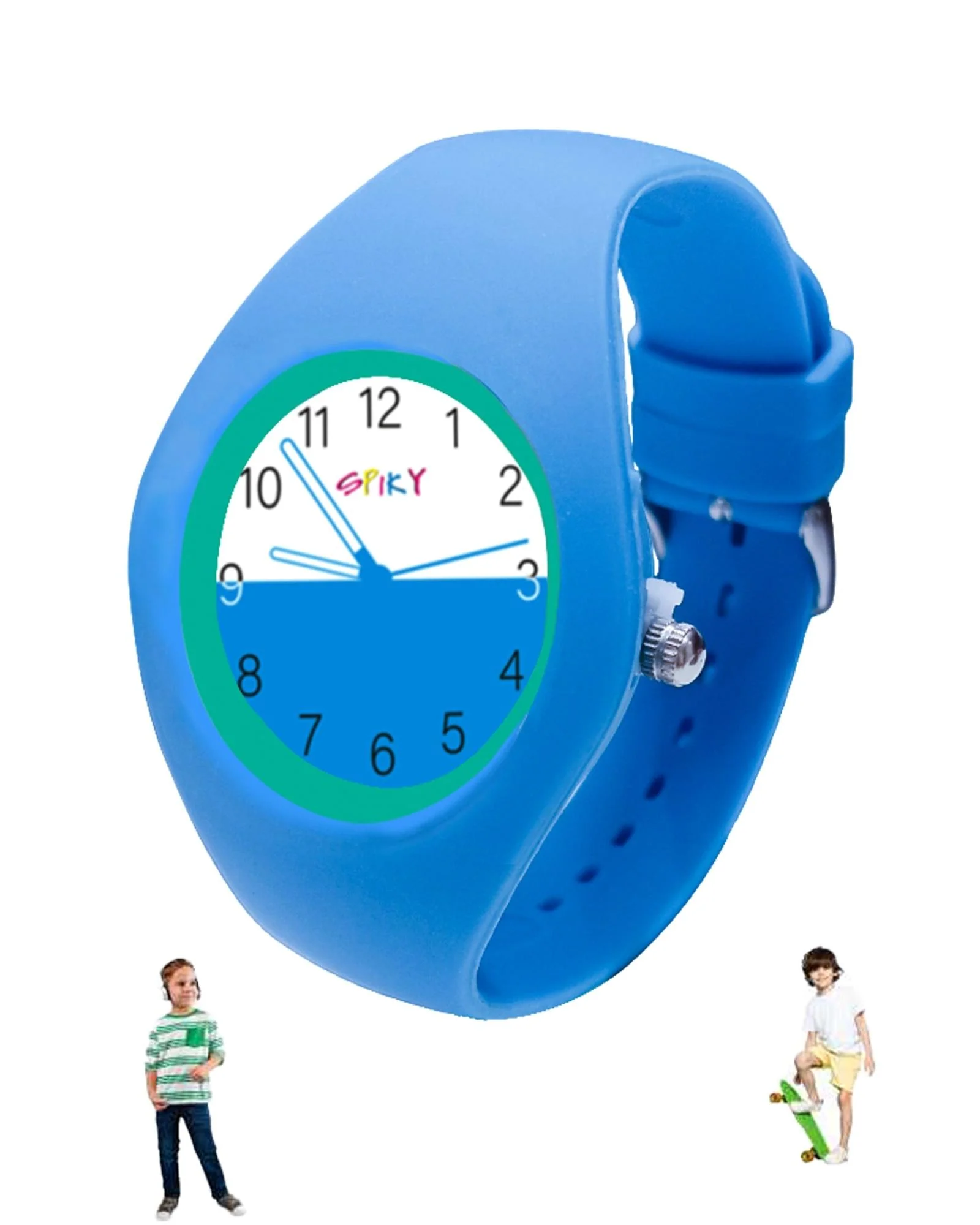 Spiky Round Casual Analog Kids Watch EVA39 - Image 8