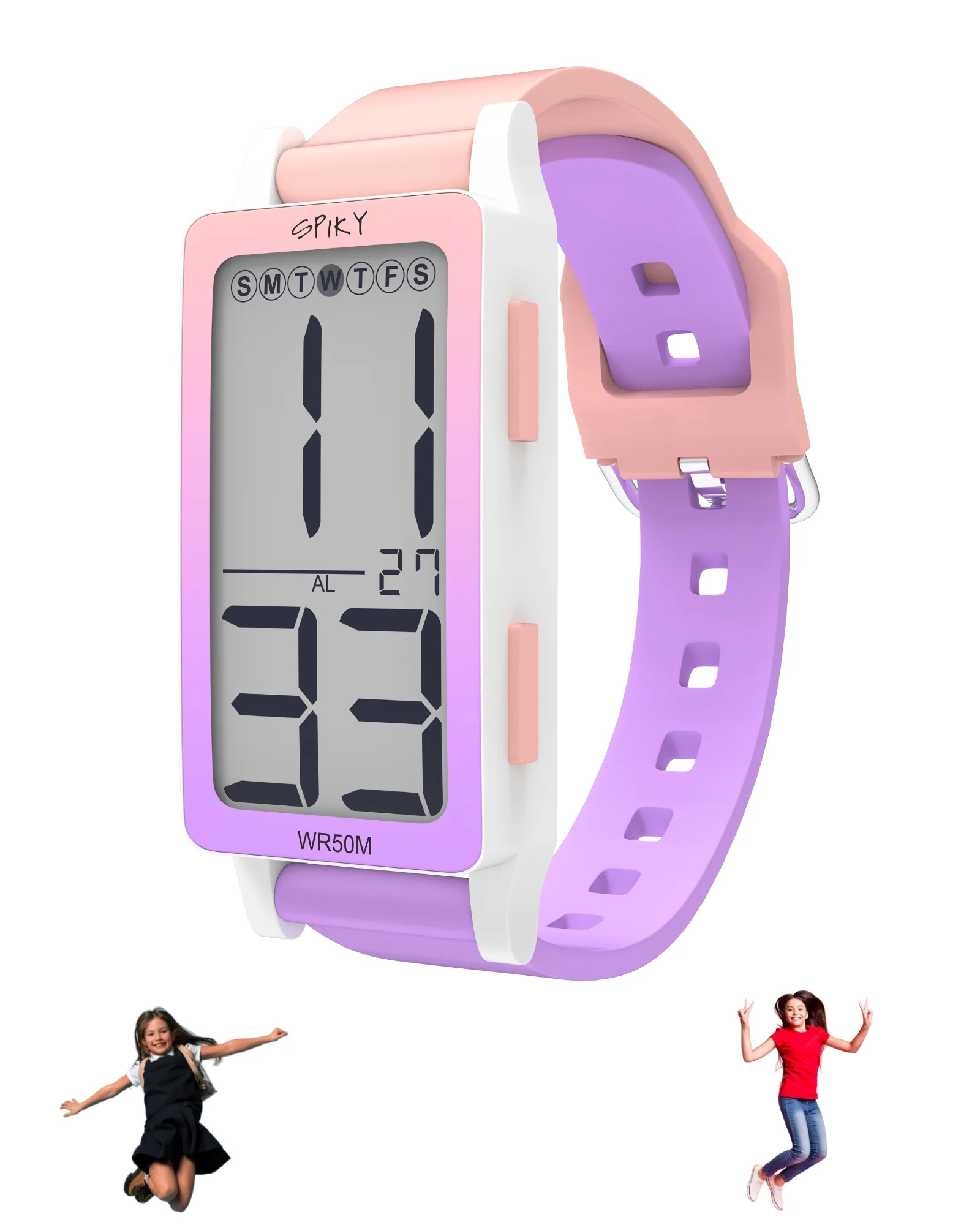 Spiky  Multi-functional Digital Sports Watch for Kids EVA44 - Image 15