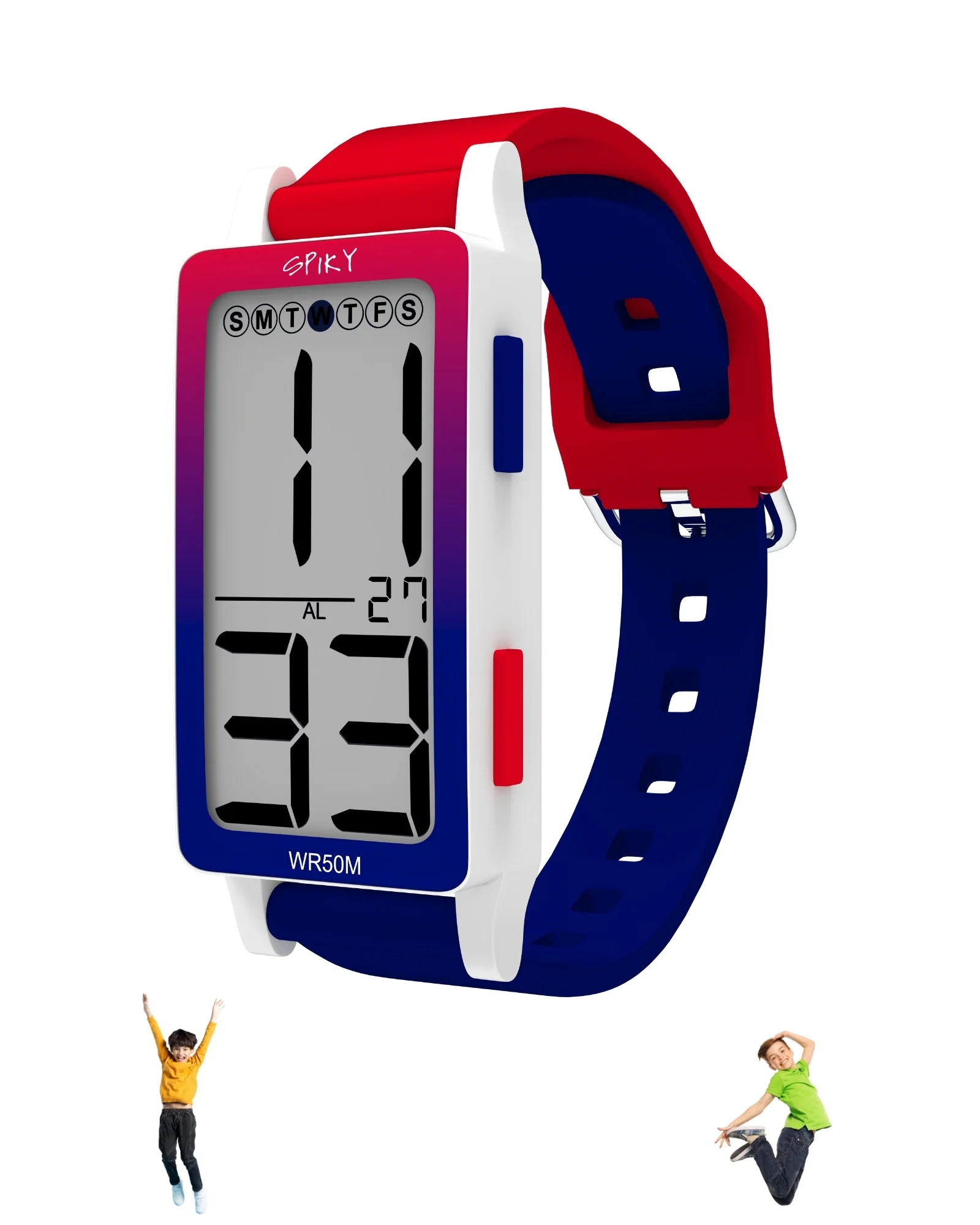 Spiky  Multi-functional Digital Sports Watch for Kids EVA44 - Image 7