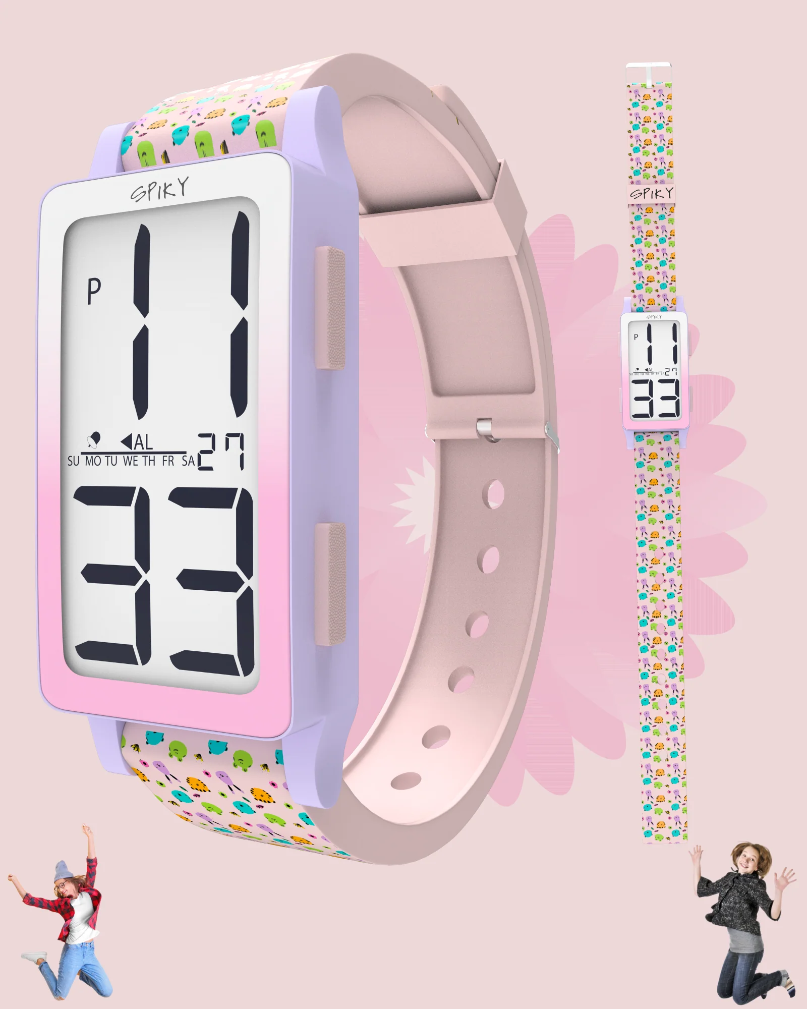 Spiky Multi-functional Digital Sports Watch for Kids EVA46 - Image 17