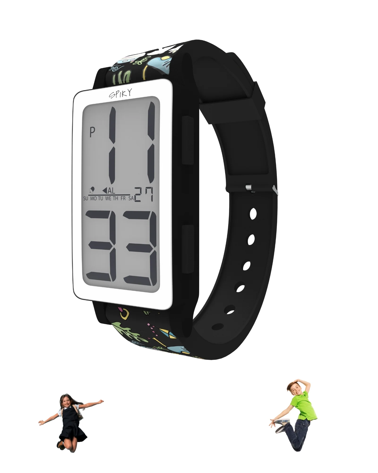 Spiky Multi-functional Digital Sports Watch for Kids EVA46 - Image 7
