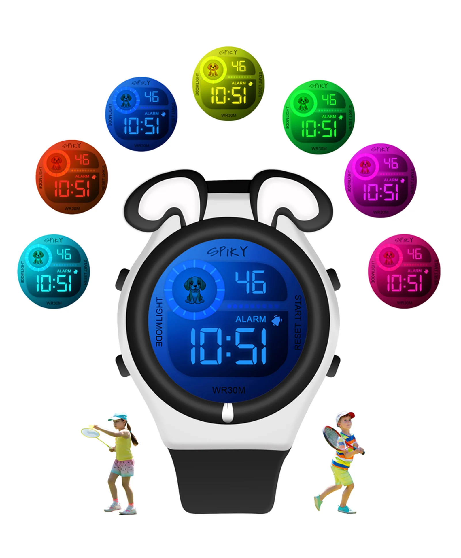 Spiky Eva26 Fun Digital Watch for Kids - Image 44
