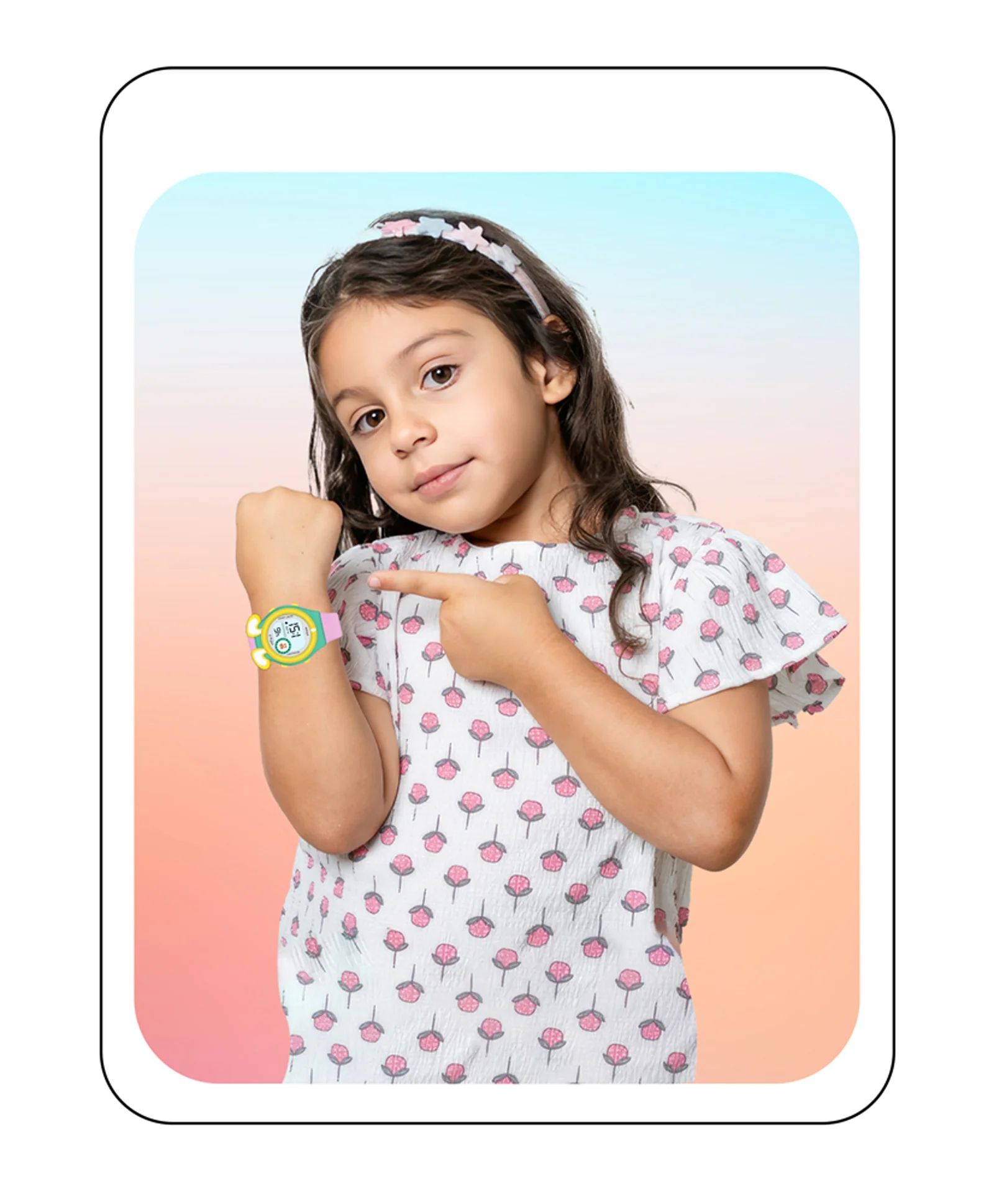 Spiky Eva26 Fun Digital Watch for Kids - Image 47