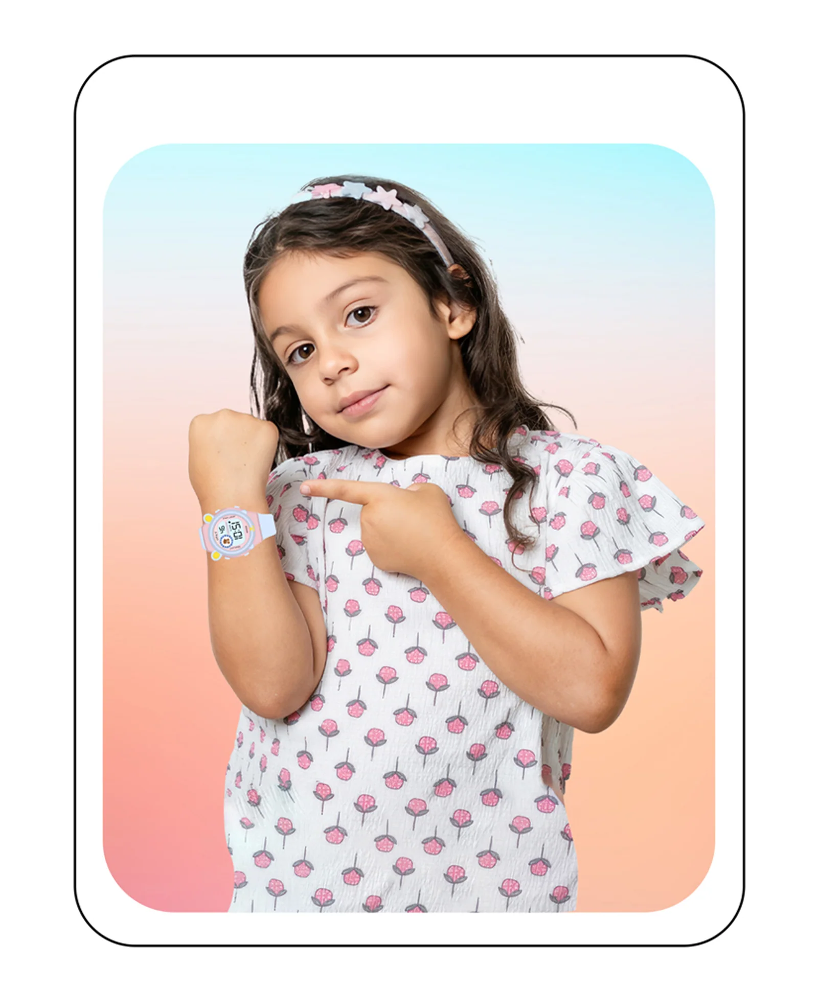 Spiky Eva26 Fun Digital Watch for Kids - Image 69