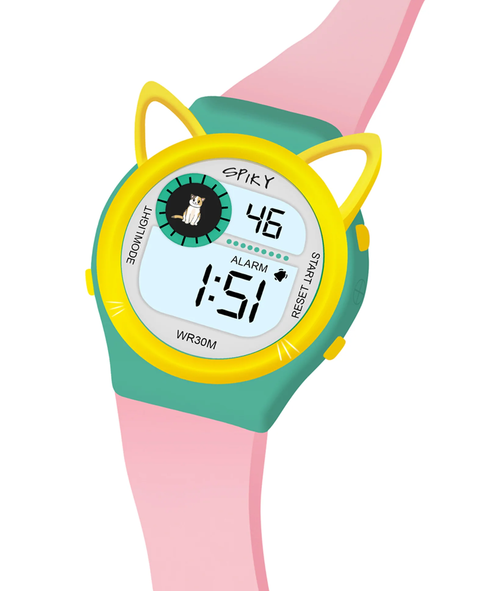 Spiky Eva26 Fun Digital Watch for Kids - Image 28