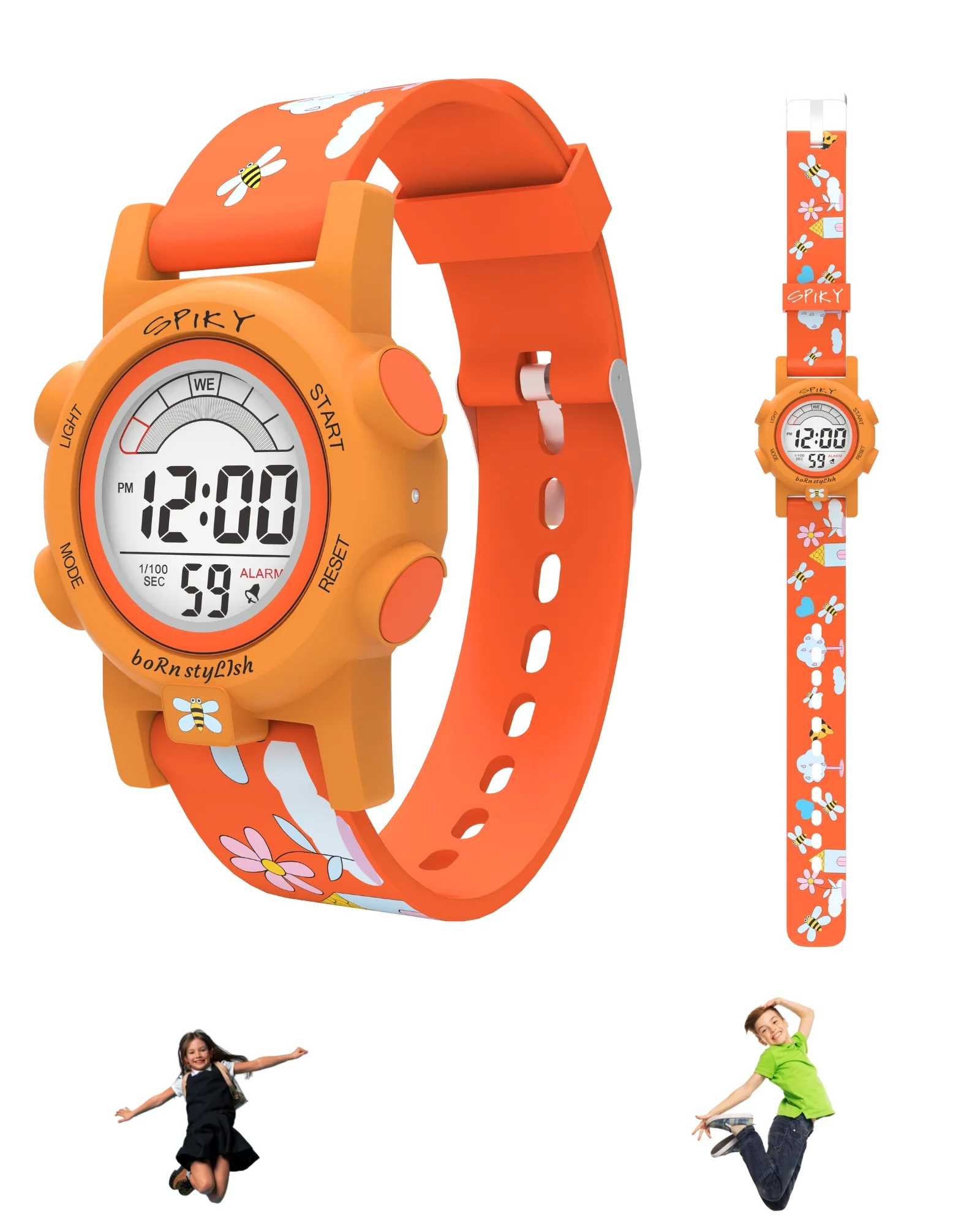 Spiky Multi-functional Digital Sports Watch for Kids Boys and Girls - Image 36