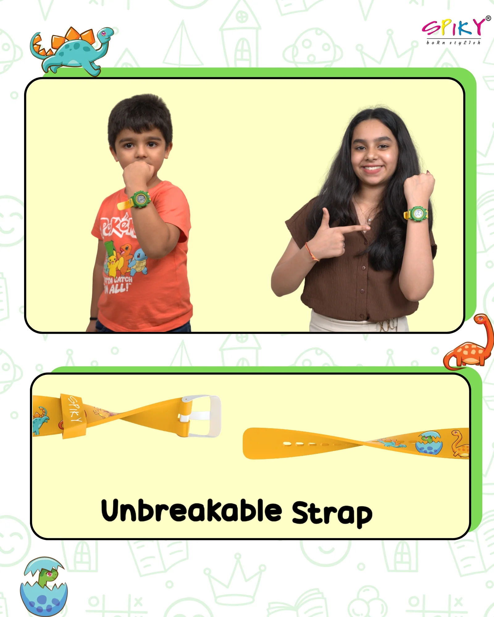 Spiky Multi-functional Digital Sports Watch for Kids Boys and Girls - Image 33