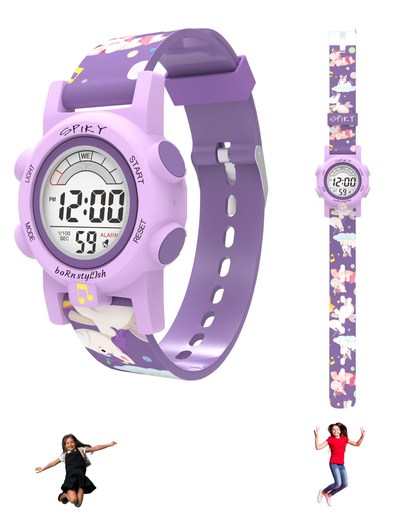 Spiky Multi-functional Digital Sports Watch for Kids Boys and Girls - Image 22