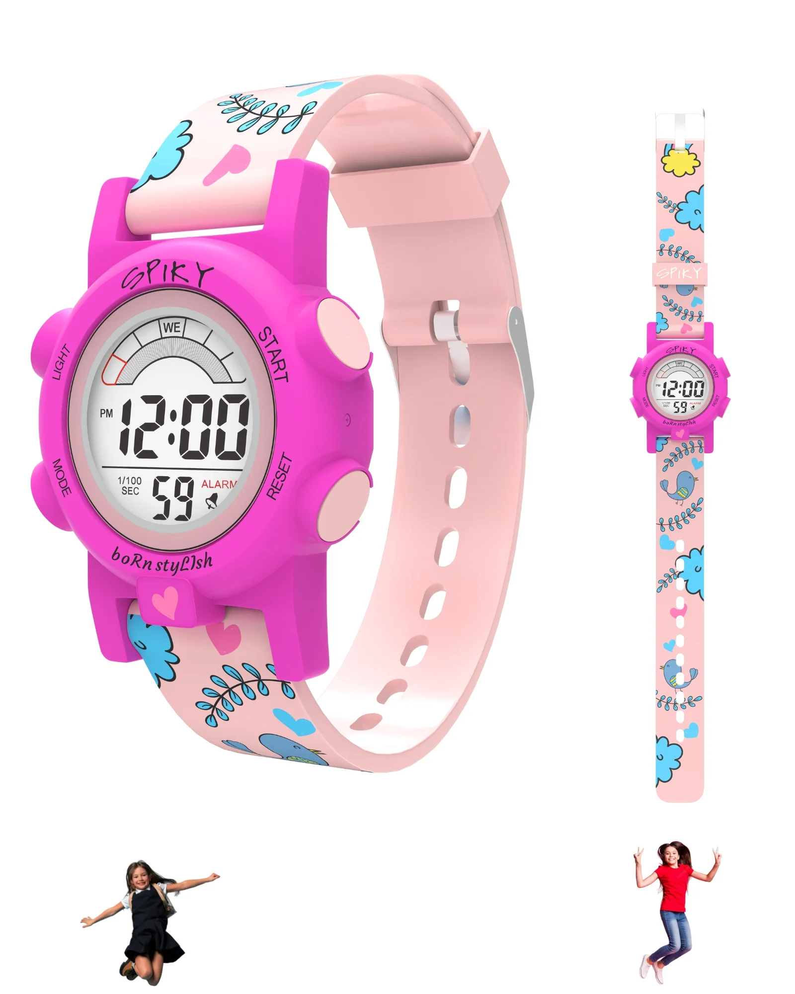 Spiky Multi-functional Digital Sports Watch for Kids Boys and Girls - Image 15