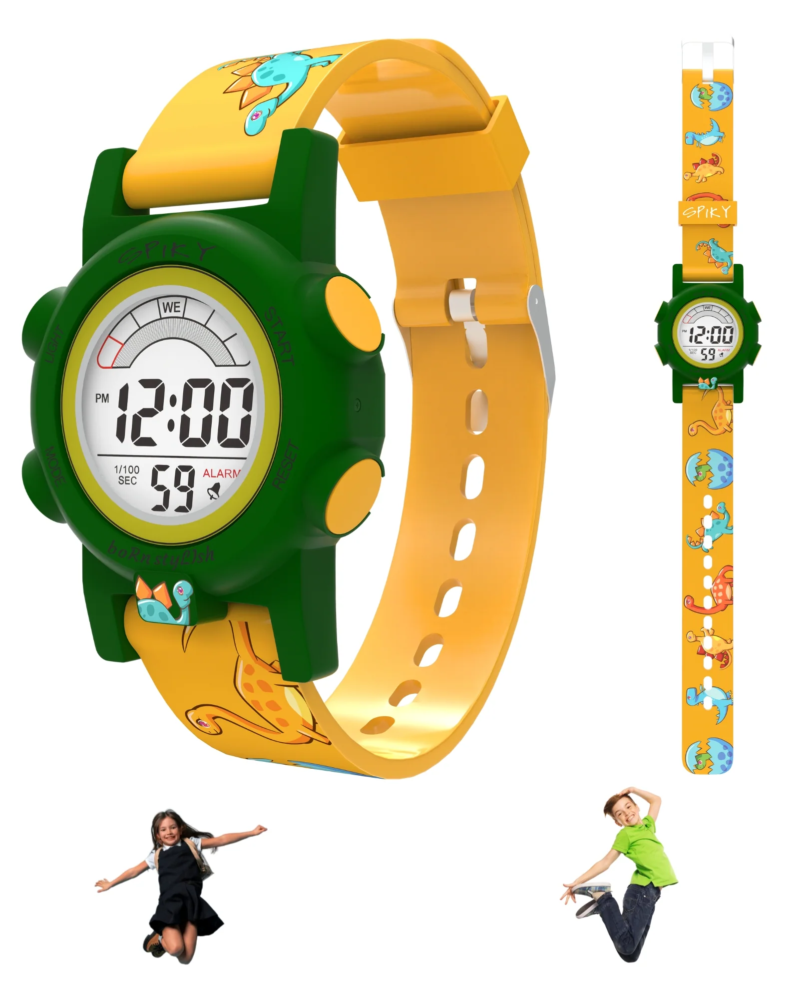 Spiky Multi-functional Digital Sports Watch for Kids Boys and Girls - Image 29