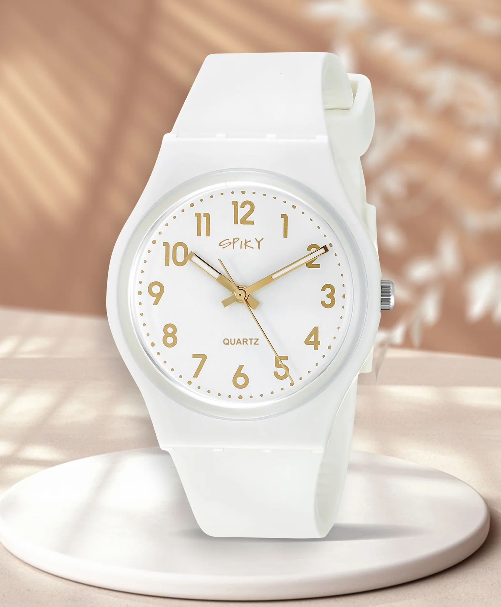 Spiky Eva4 Round Analogue Kids Watch - Black - Image 11