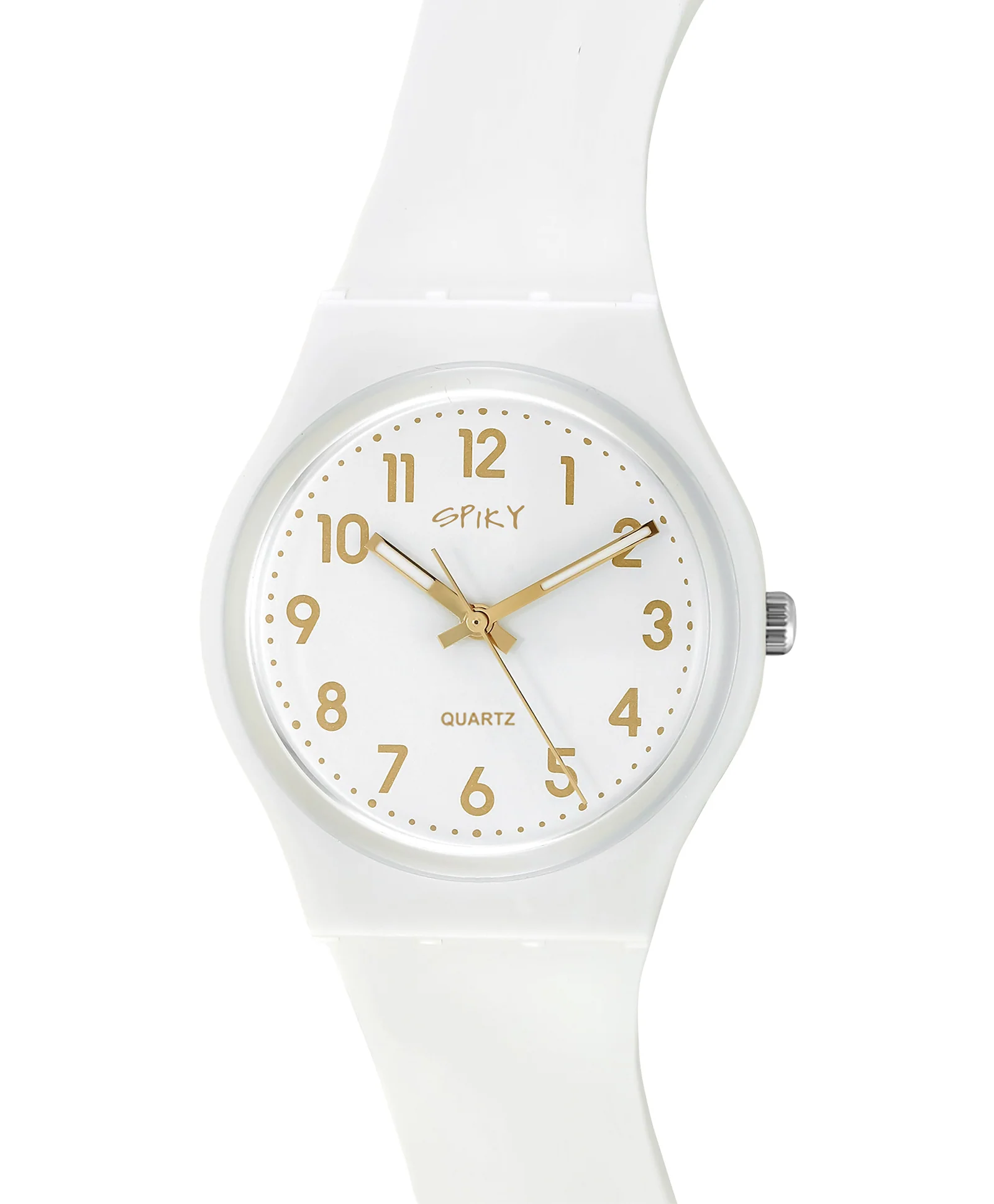 Spiky Eva4 Round Analogue Kids Watch - Black - Image 13