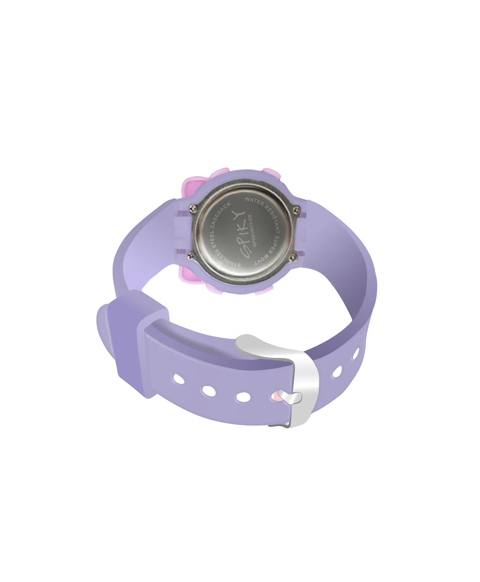 Spiky Eva17 Round Cat Shaped Digital Watch - Image 23