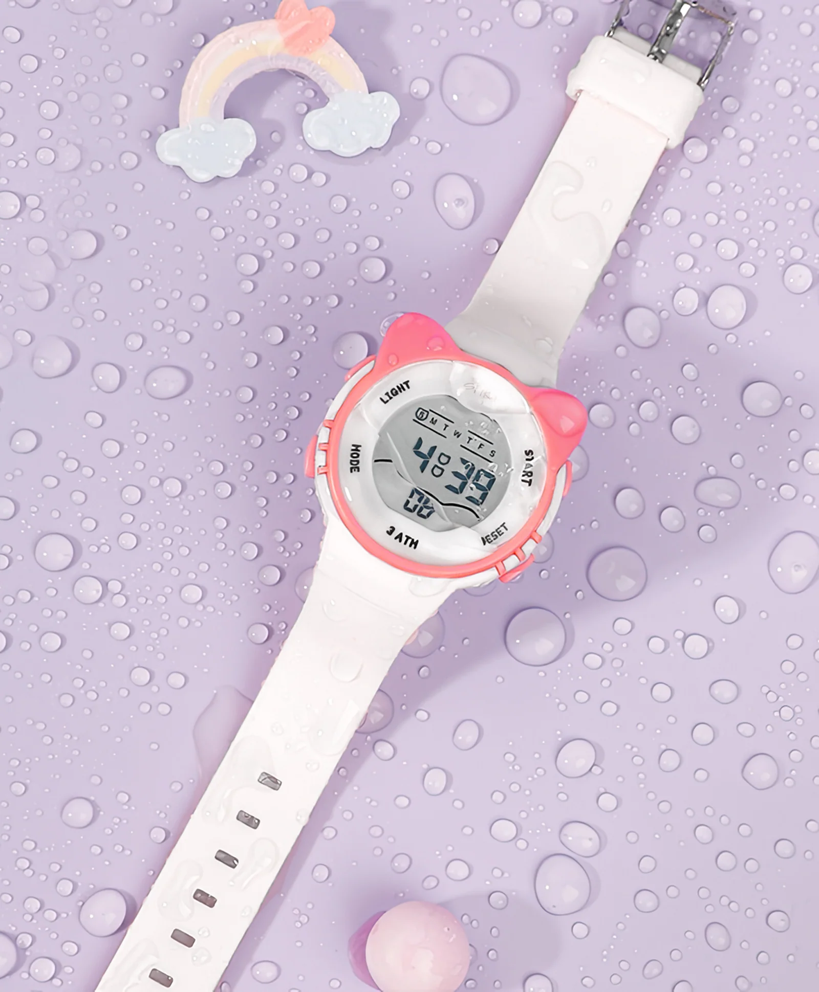 Spiky Eva12 Cat Shaped Sports Digital Watch - Image 20