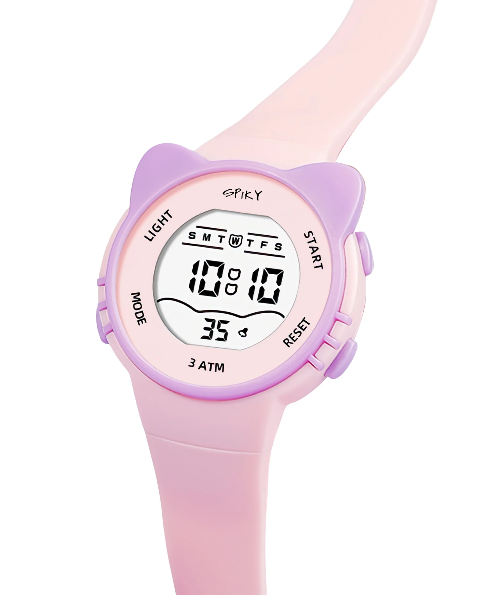 Spiky Eva12 Cat Shaped Sports Digital Watch - Image 22